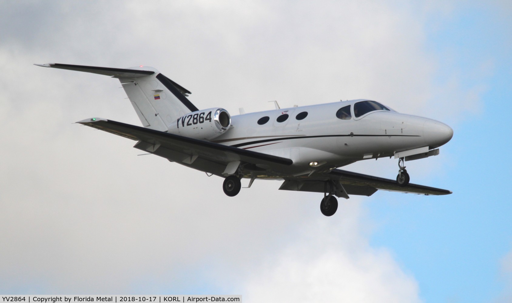 YV2864, 2008 Cessna 510 Citation Mustang C/N 510-0112, NBAA ORL 2018