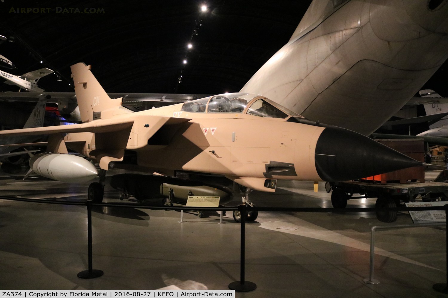 ZA374, 1982 Panavia Tornado GR.1 C/N 178/BS056/3088, USAF Museum 2016