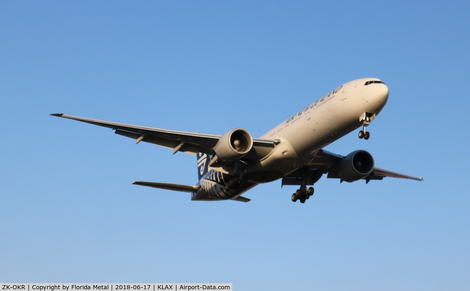 ZK-OKR, 2014 Boeing 777-306/ER C/N 44546, LAX spotting 2018