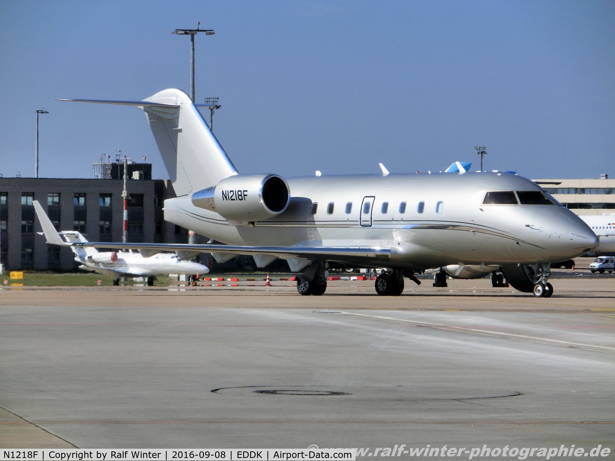 N1218F, 2006 Bombardier Challenger 604 (CL-600-2B16) C/N 5658, Bombardier CL-600-2B16 Challenger 604 - TYPX ARS Inc - 5658 - N1218F - 08.09.2016 - CGN
