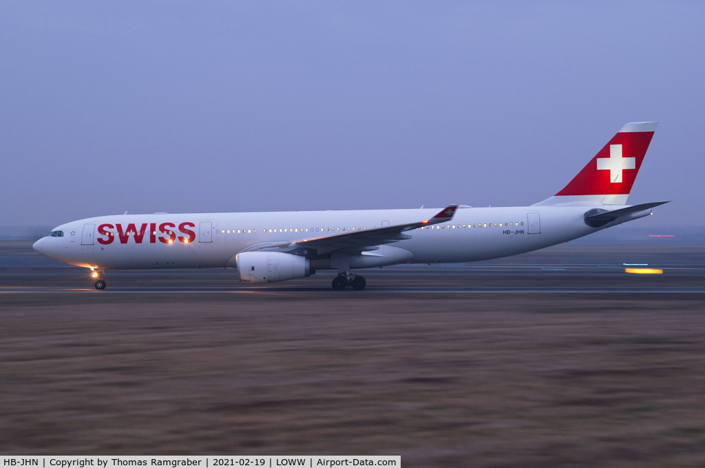 HB-JHN, 2013 Airbus A330-343X C/N 1403, Swiss International Airlines Airbus A330-300