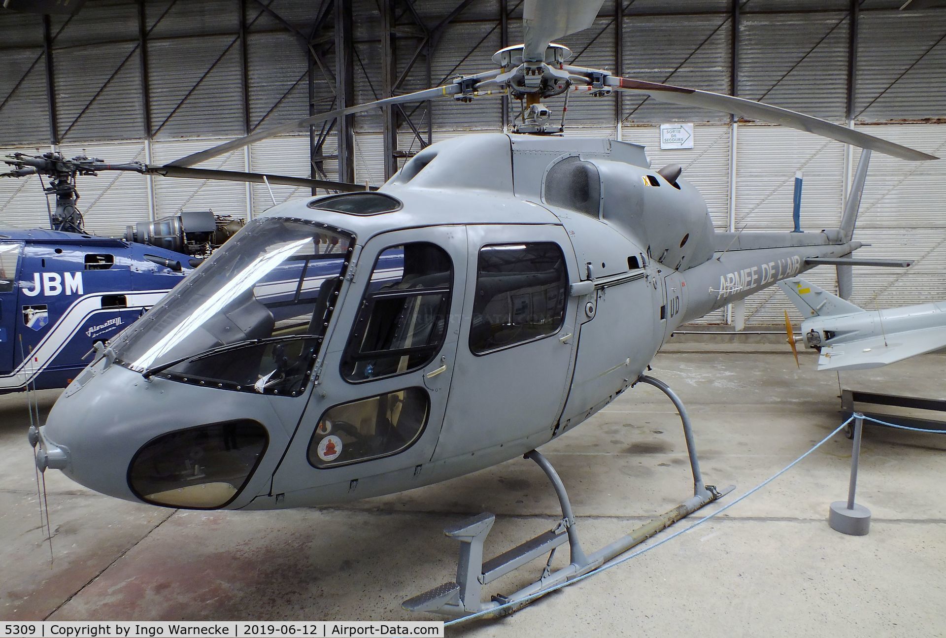 5309, Aerospatiale AS-355F-1 Ecureuil 2 C/N 5309, Aerospatiale AS.355F-1 Ecureuil 2 at the Musee de l'ALAT et de l'Helicoptere, Dax  #c