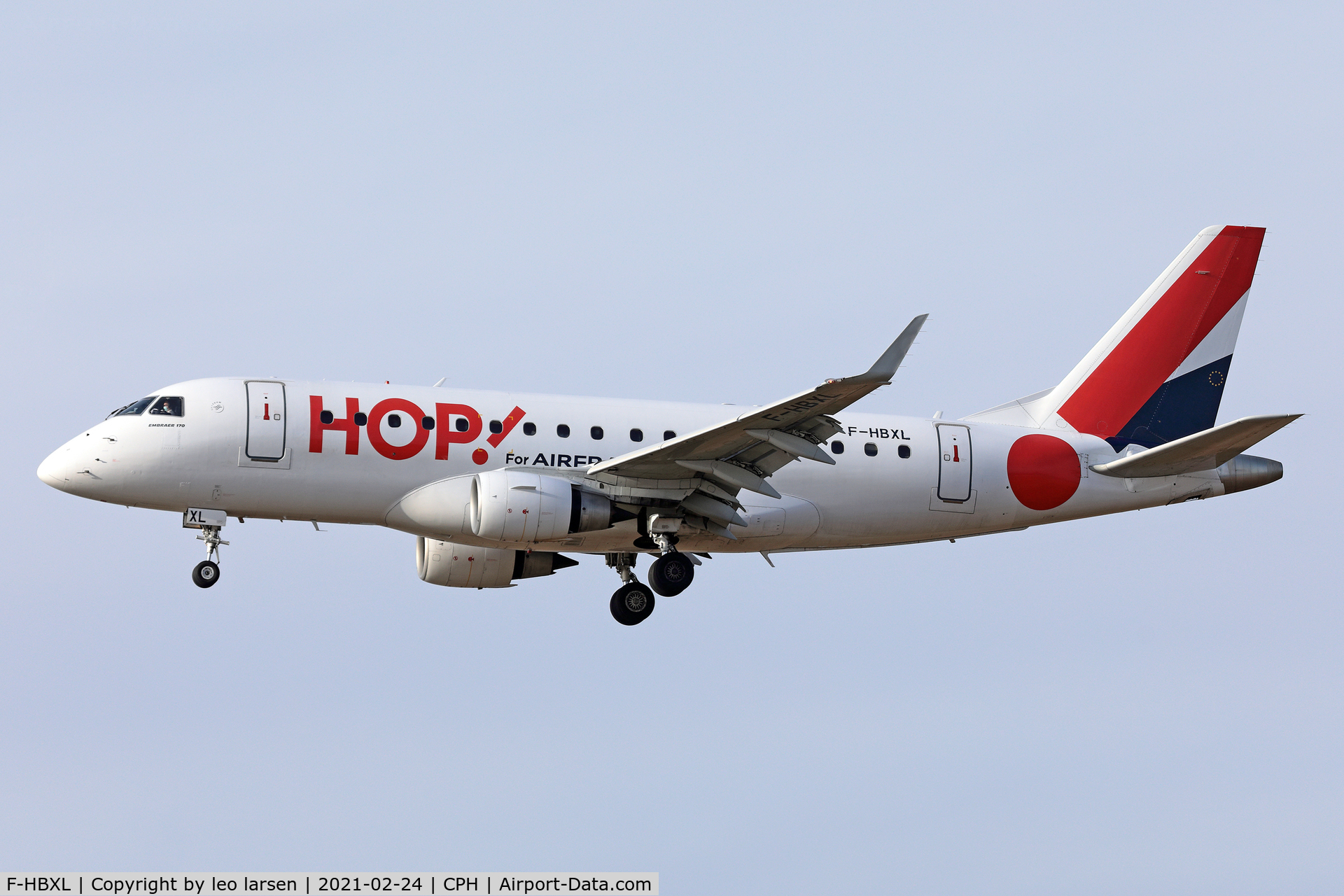 F-HBXL, 2004 Embraer 170LR (ERJ-170-100LR) C/N 17000009, Copenhagen 24.2.2021