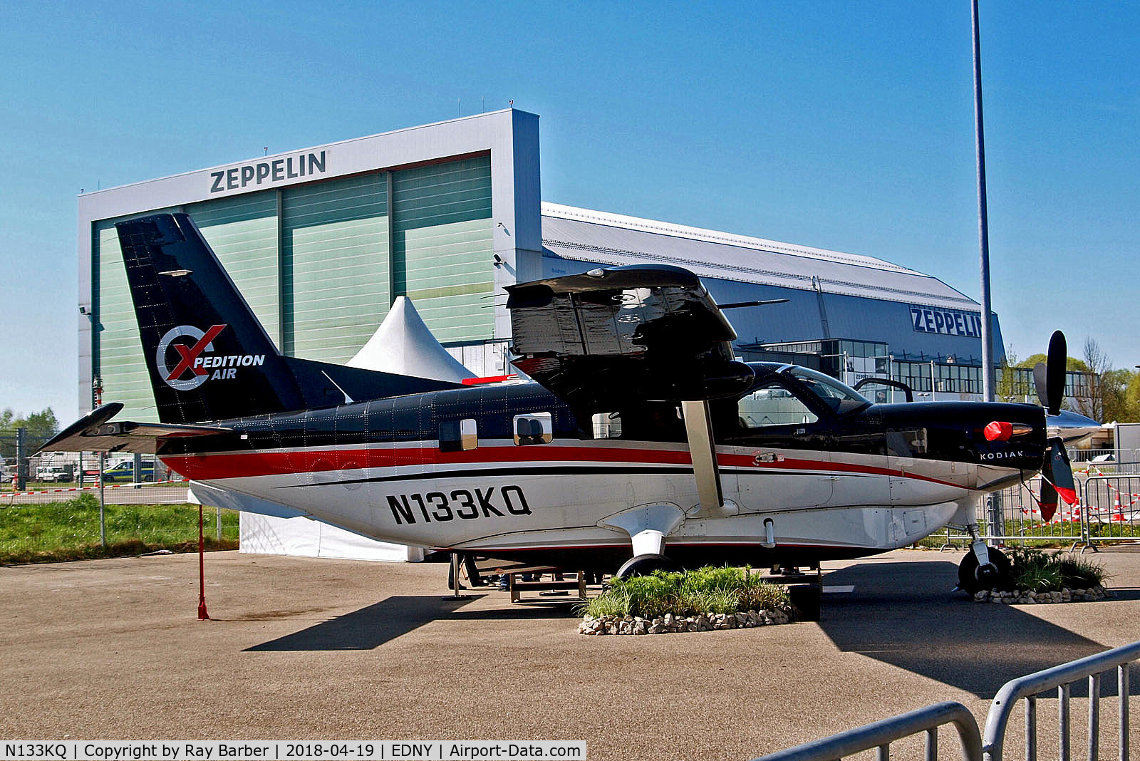 N133KQ, 2014 Quest Kodiak 100 C/N 100-0133, N133KQ   Quest Aircraft Kodiak 100 [100-0133] (Xpedition Air) Friedrichshafen~D 19/04/2018