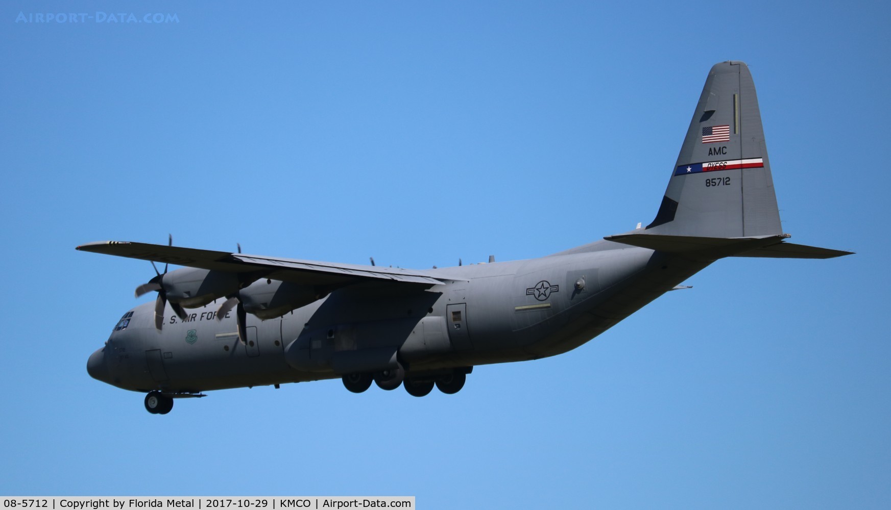 08-5712, 2008 Lockheed Martin C-130J-30 Super Hercules C/N 382-5712, USAF C-130J-30