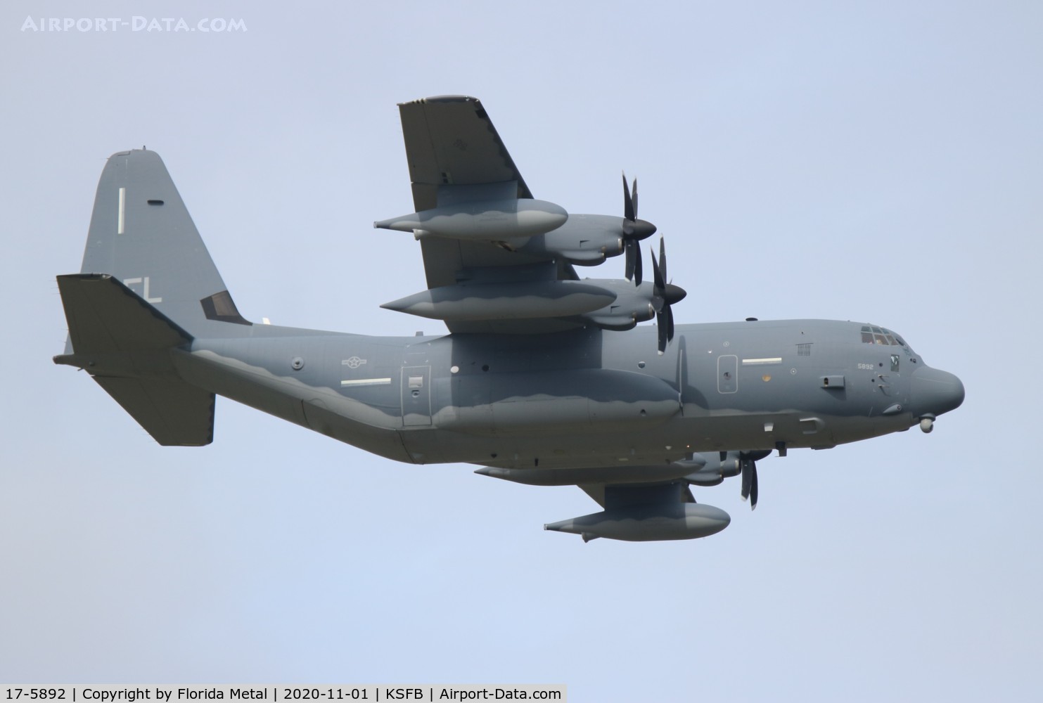 17-5892, Lockheed Martin HC-130J Combat King II Hercules C/N 382-5892, USAF HC-130J