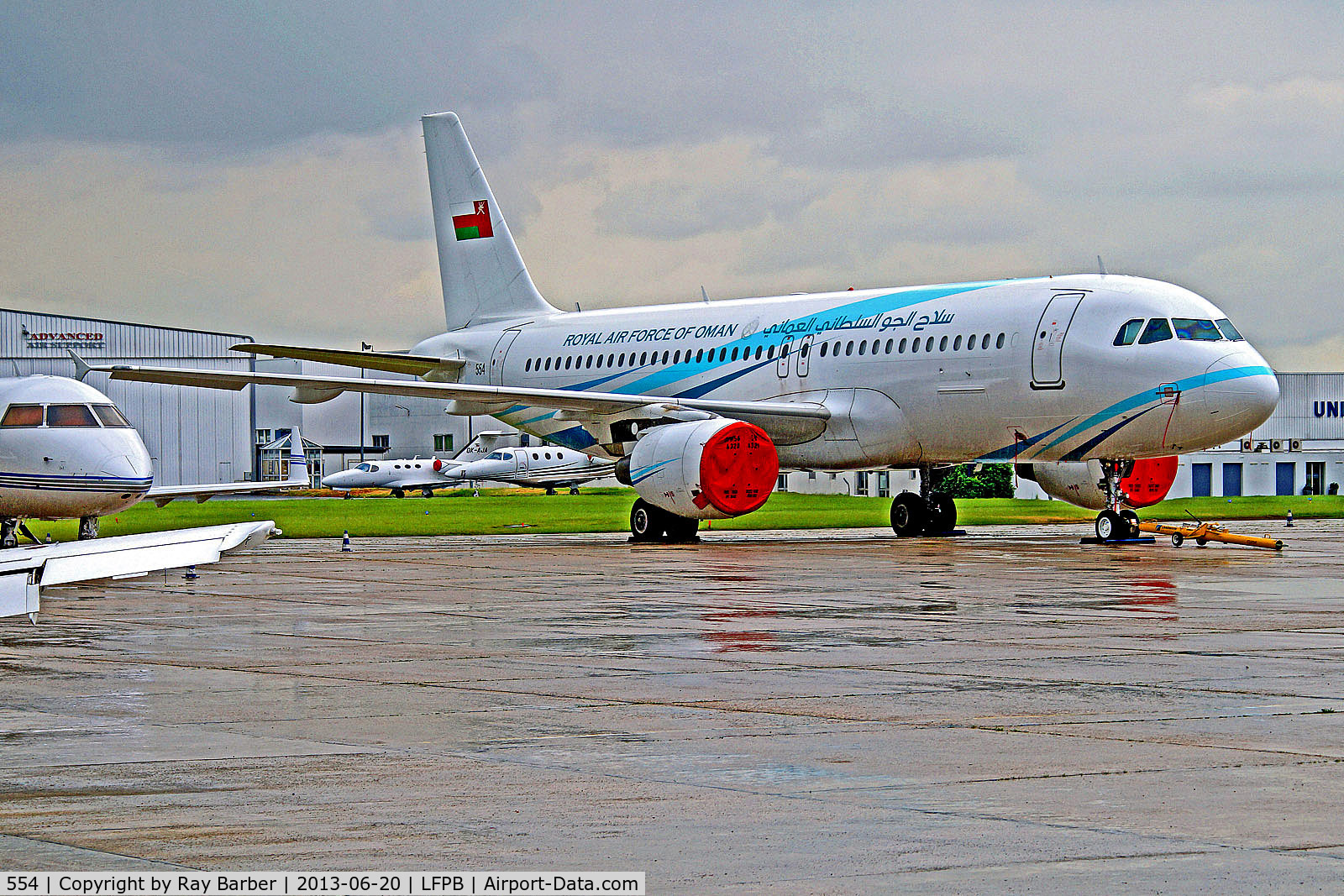 554, 2008 Airbus ACJ320 (A320-214/CJ) C/N 3723, 554   Airbus A320-214CJ [3723] (Royal Air Force of Oman) Paris-Le Bourget~F 20/06/2013