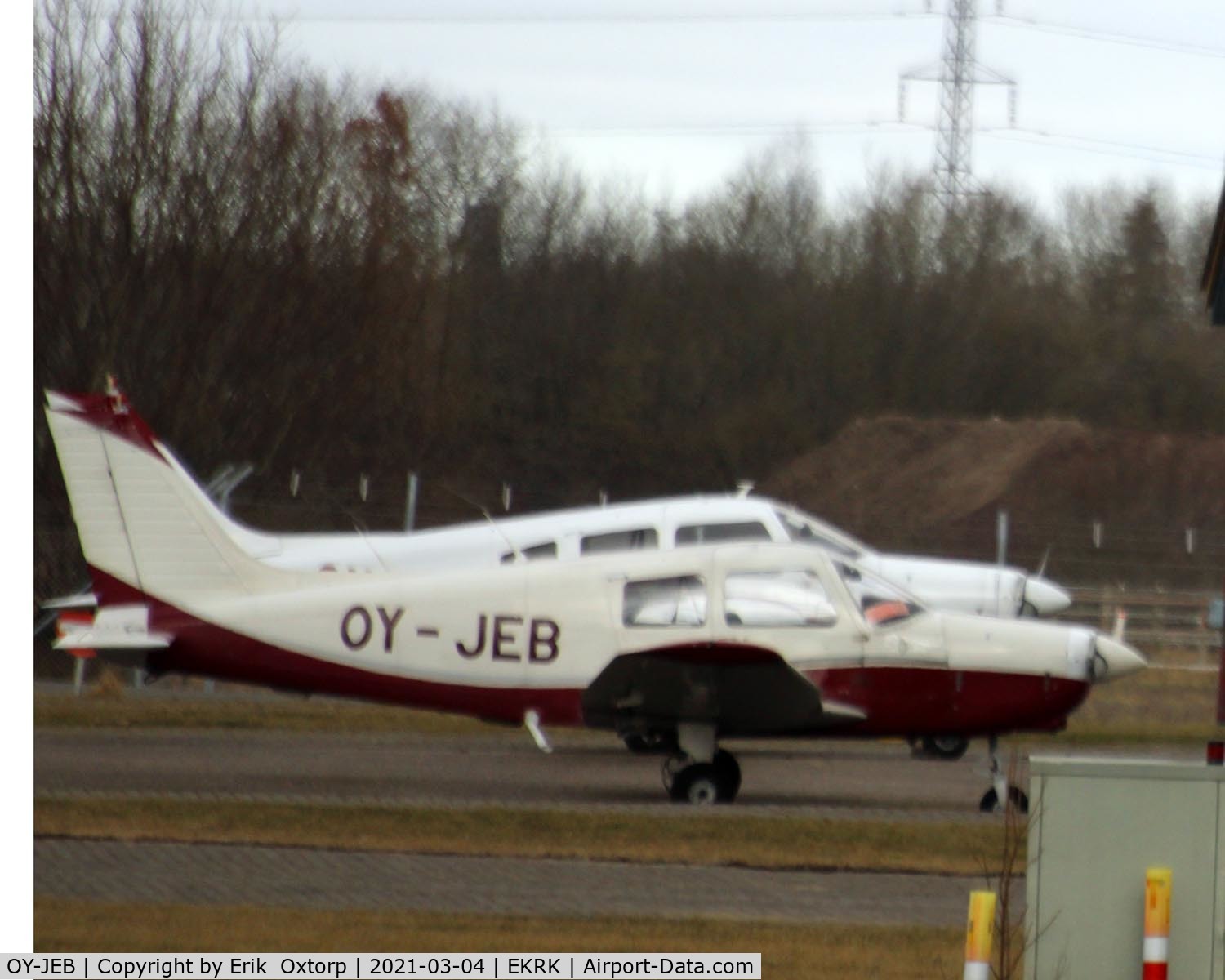 OY-JEB, 1989 Piper PA-28-161 Cadet C/N 2841098, OY-JEB in RKE