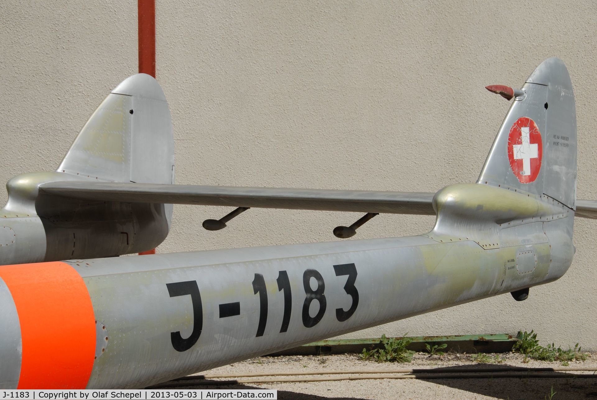 J-1183, 1952 De Havilland (FFA) Vampire FB.6 (DH-100) C/N 692, Made in May 2013