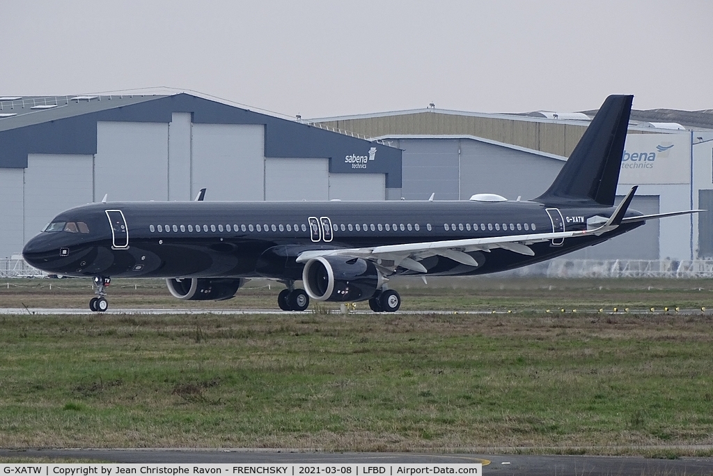 G-XATW, 2020 Airbus A321-253NX C/N 10150, Titan Airways