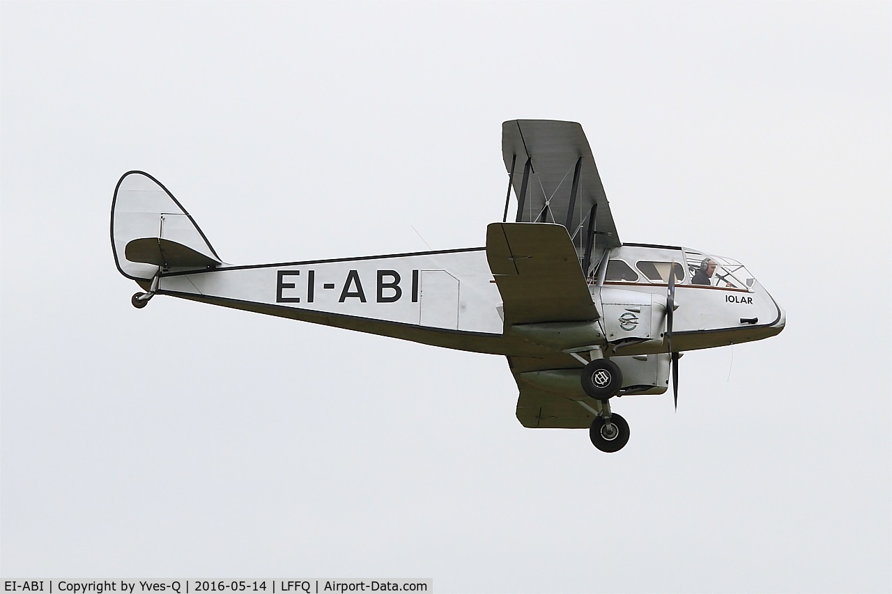 EI-ABI, 1936 De Havilland DH-84 Dragon 2 C/N 6105, De Havilland DH-84 Dragon 2, On display, La Ferté-Alais airfield (LFFQ) Air show 2016