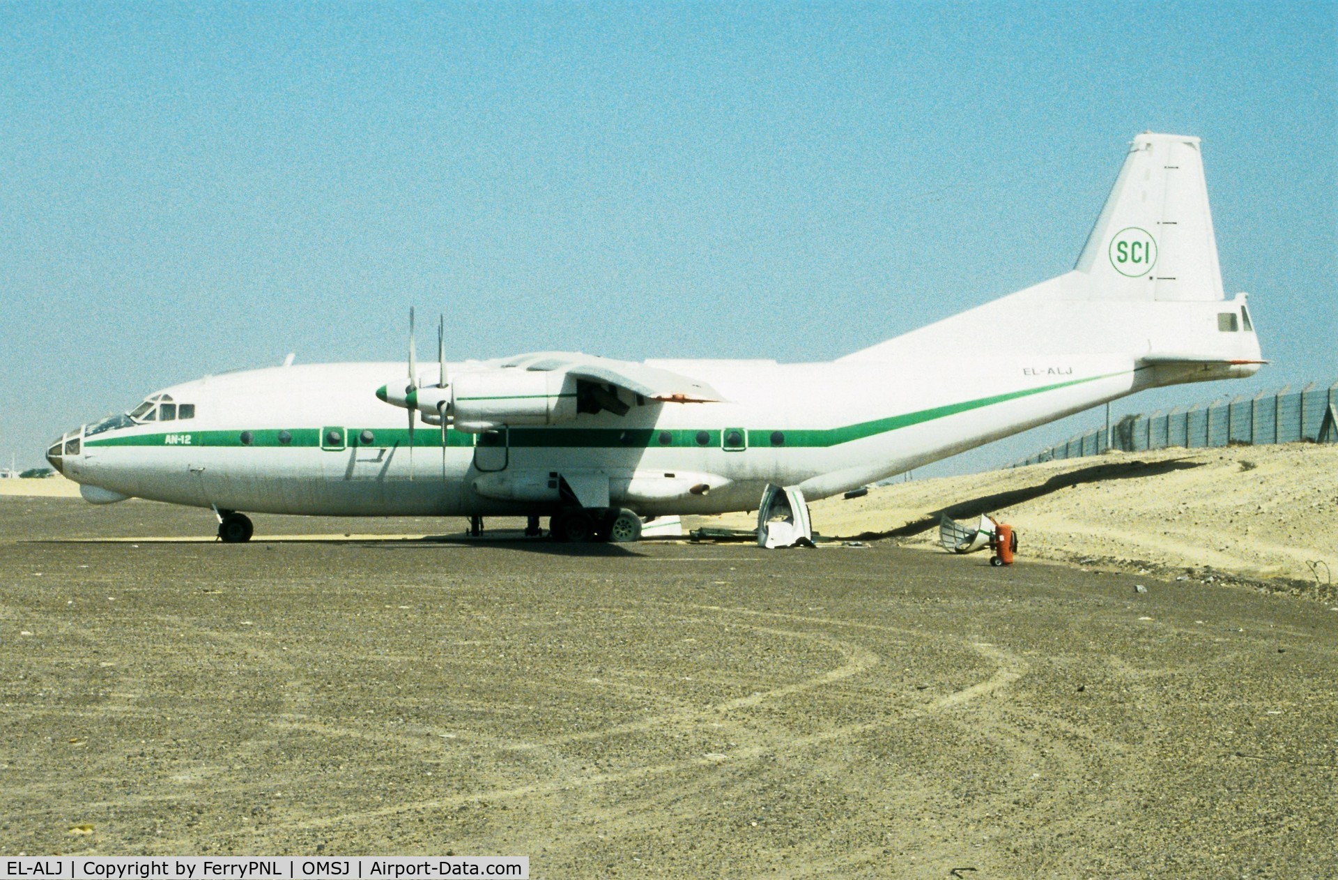 EL-ALJ, Antonov An-12BP C/N 8346202, Santa Cruz Imperial AN12