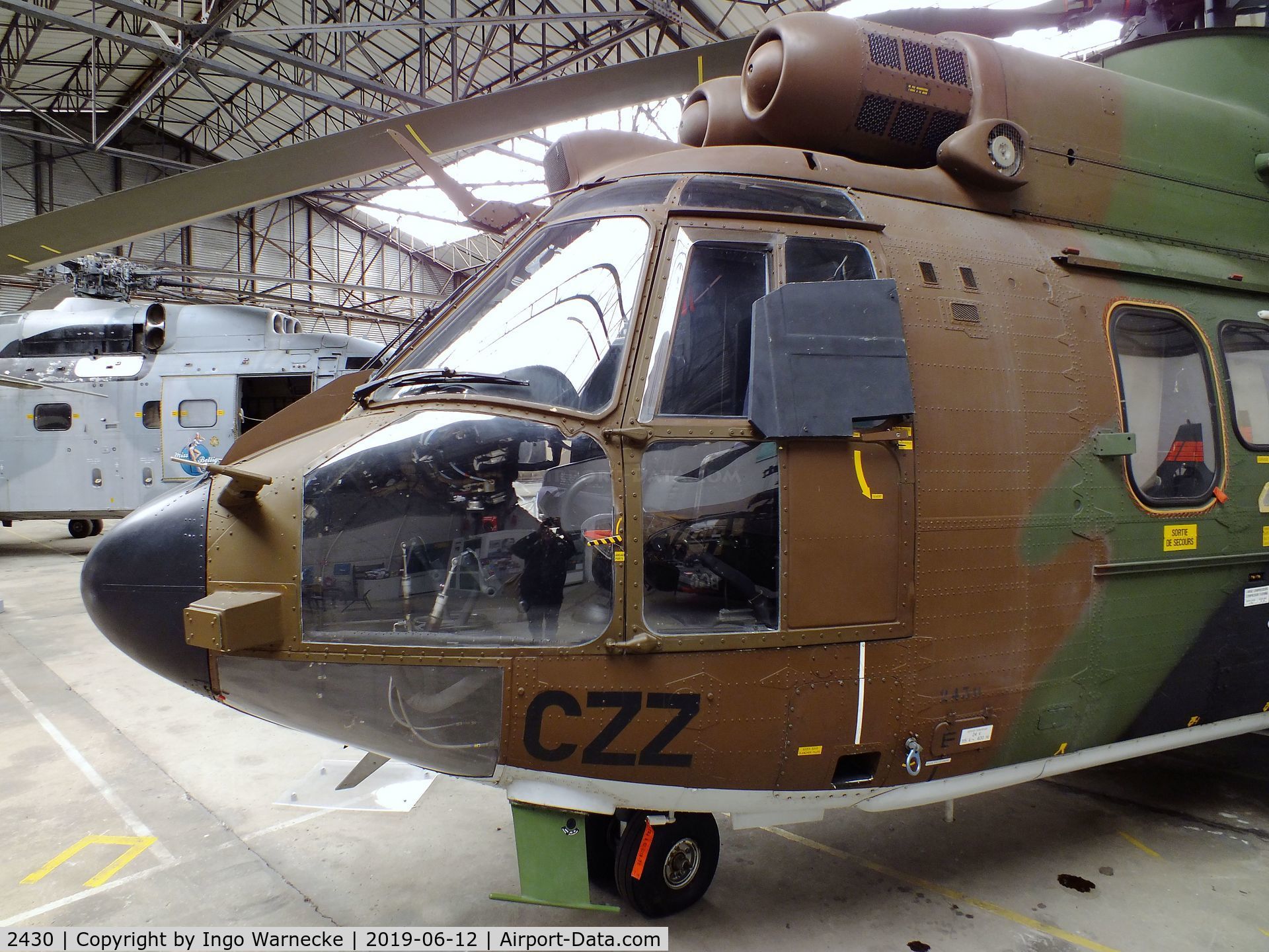 2430, Aérospatiale AS-532UL Cougar Horizon C/N 2430, Aerospatiale AS.532UL Cougar Horizon at the Musee de l'ALAT et de l'Helicoptere, Dax