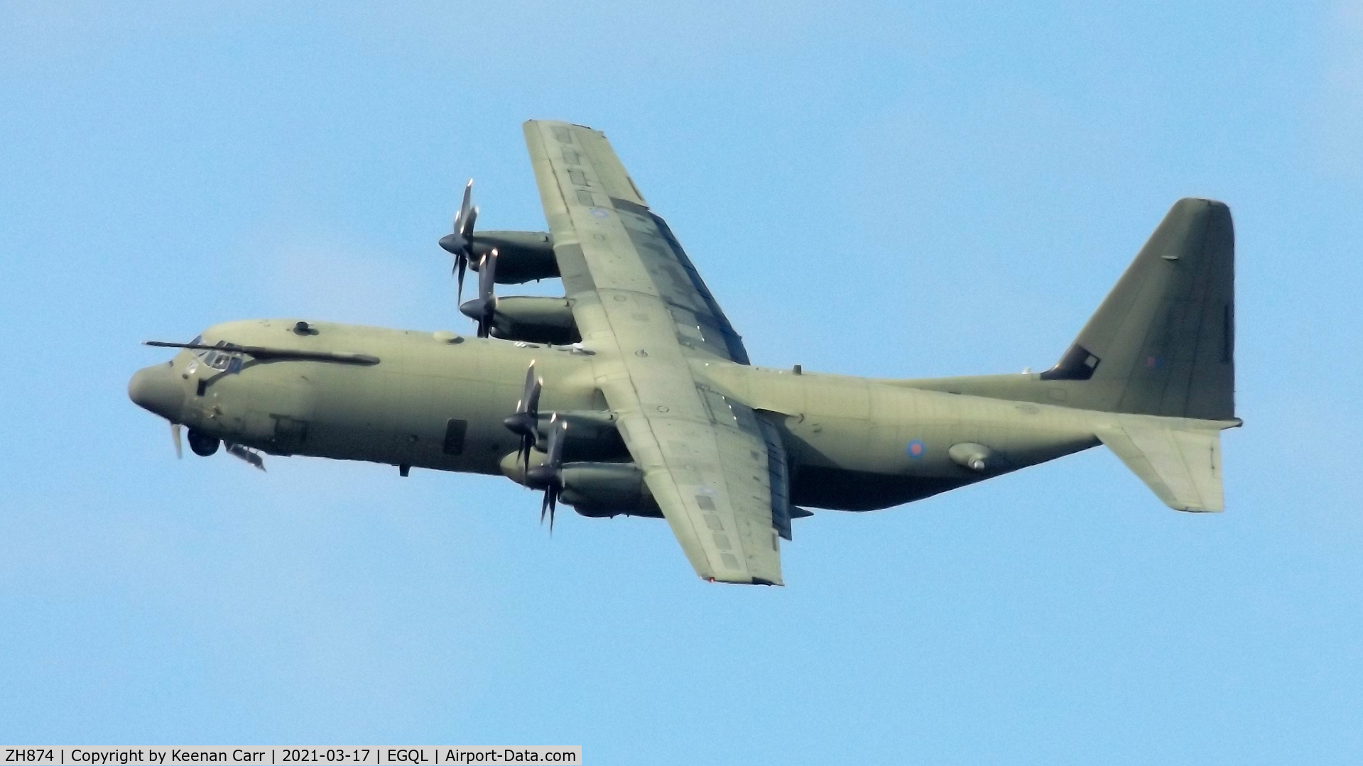 ZH874, 1997 Lockheed Martin C-130J-30 Hercules C.4 C/N 382-5458, No. 47 Squadron - Lockheed Martin Hercules C.5 @ Leuchars Station, Scotland