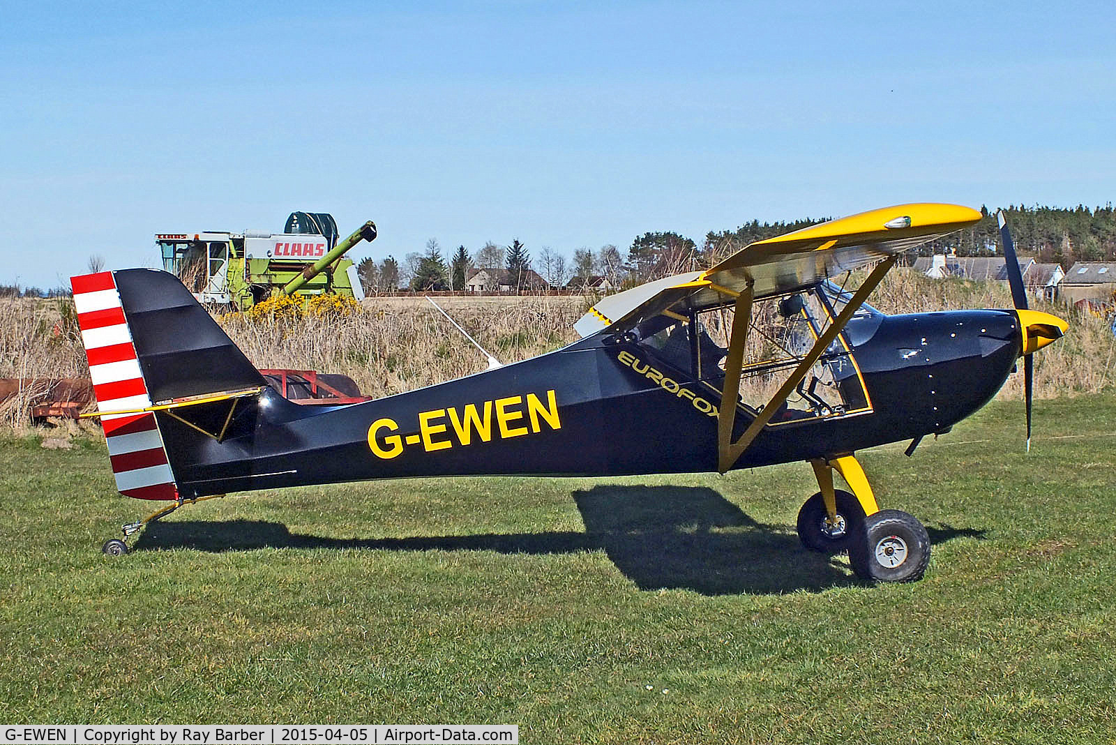 G-EWEN, 2013 Aeropro Eurofox 912(S) C/N LAA 376-15149, G-EWEN   Aeropro Eurofox 912(S) [LAA 376-15149] Easterton Airfield~G 05/04/2015