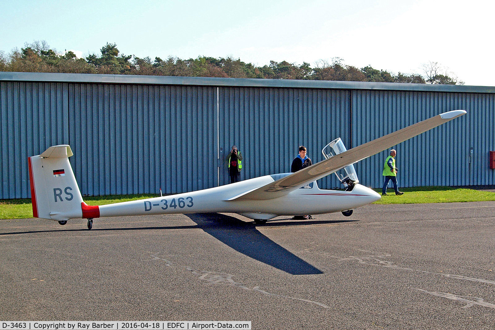 D-3463, 1992 Schleicher ASK-21 C/N 21550, D-3463   Schleicher ASK-21 [21550] (FSG Aschaffenburg) Aschaffenburg-Grossostheim~D 18/04/2016