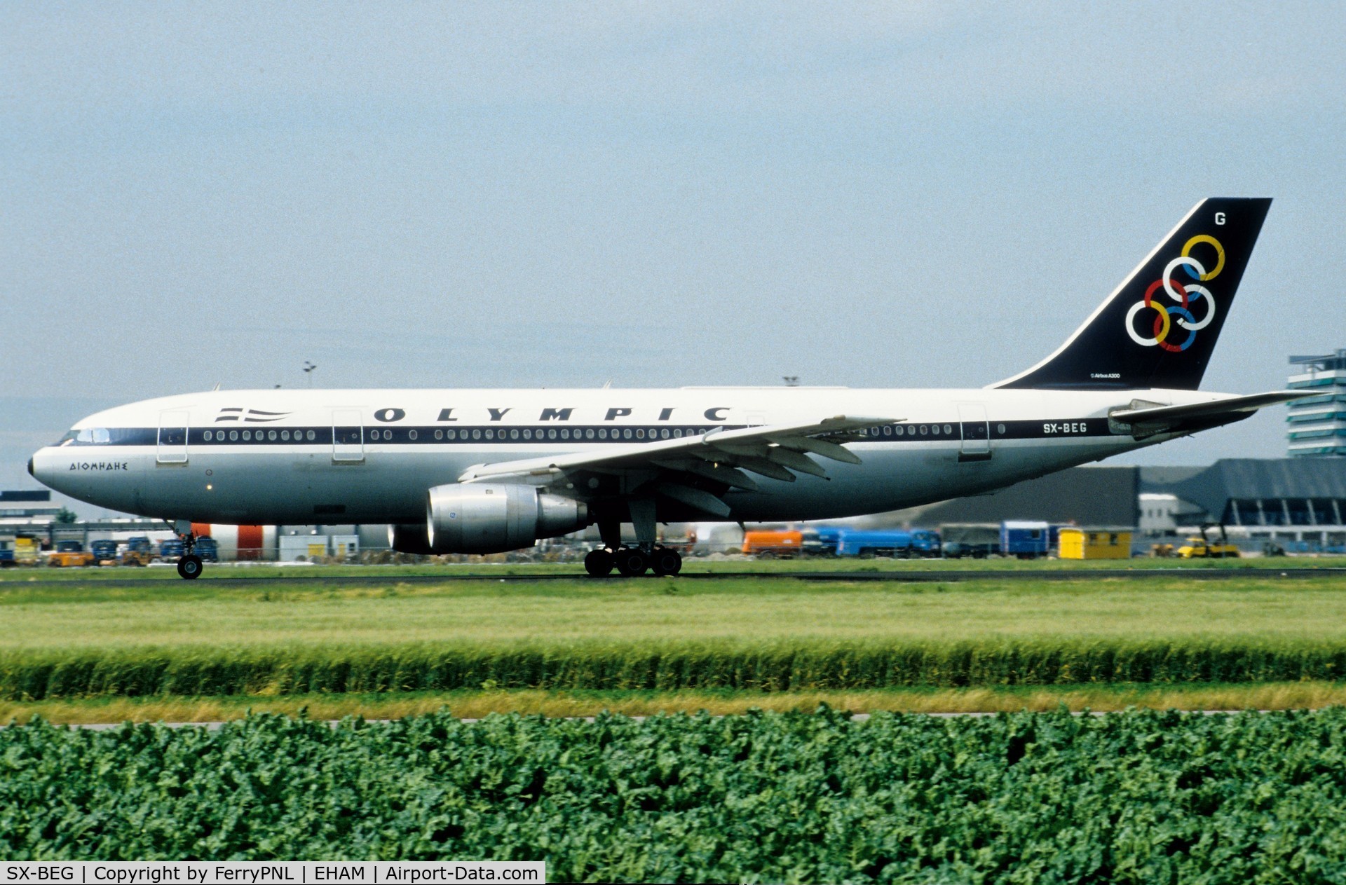 SX-BEG, 1981 Airbus A300B4-103(F) C/N 0148, Departure of Olympic A300