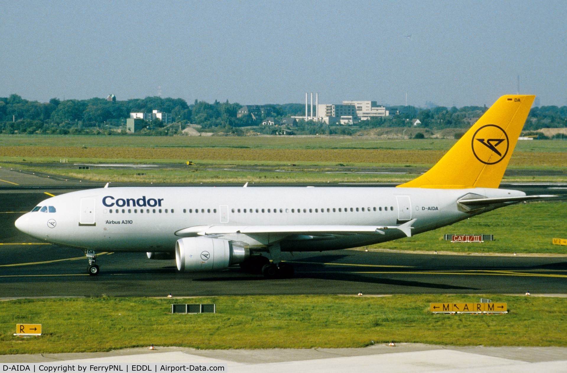 D-AIDA, 1987 Airbus A310-304/MRT C/N 434, Condor A310
