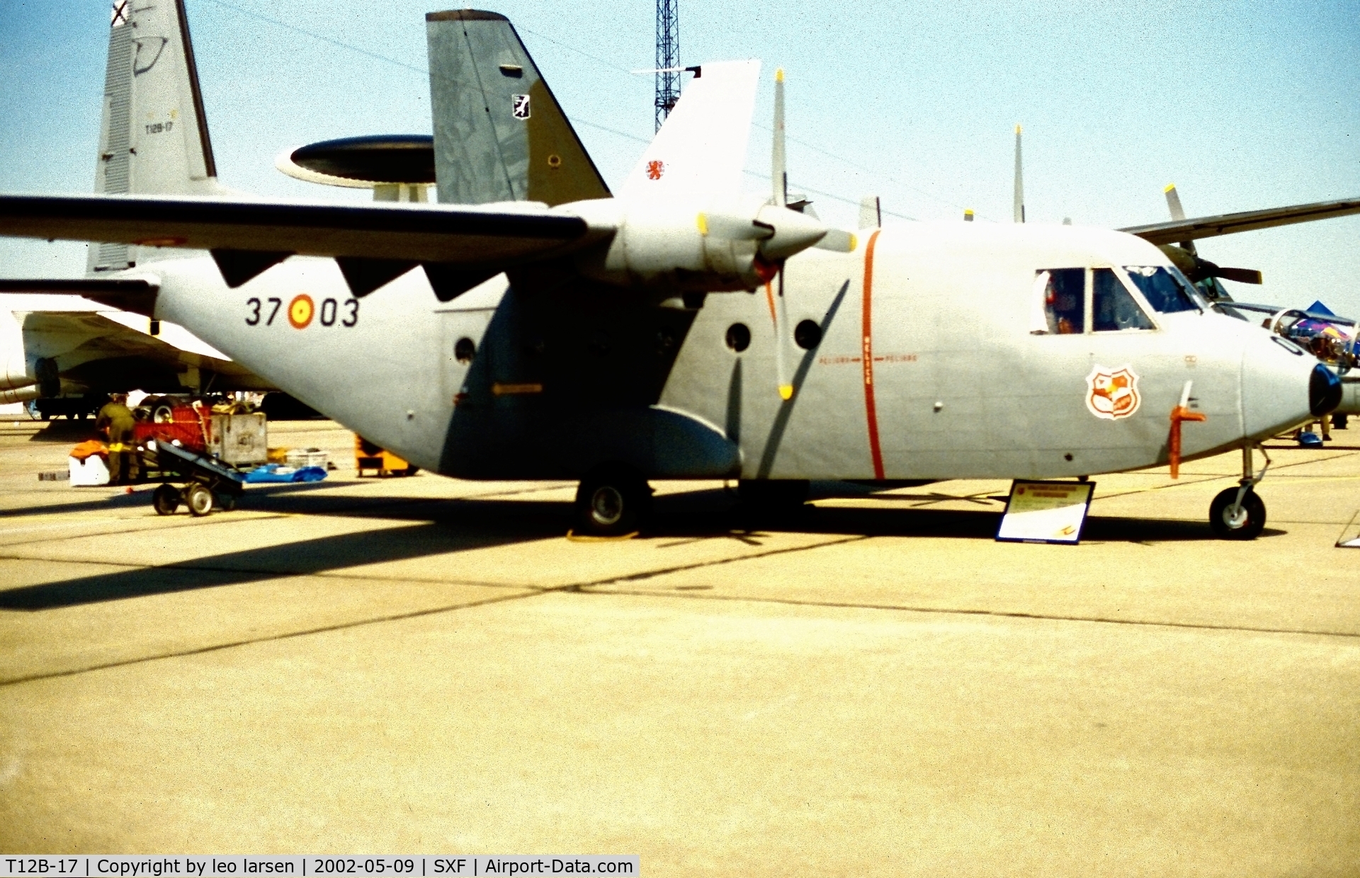 T12B-17, 1975 CASA C-212-100 Aviocar C/N A1-11-21, Berlin ILA 9.5.2002
