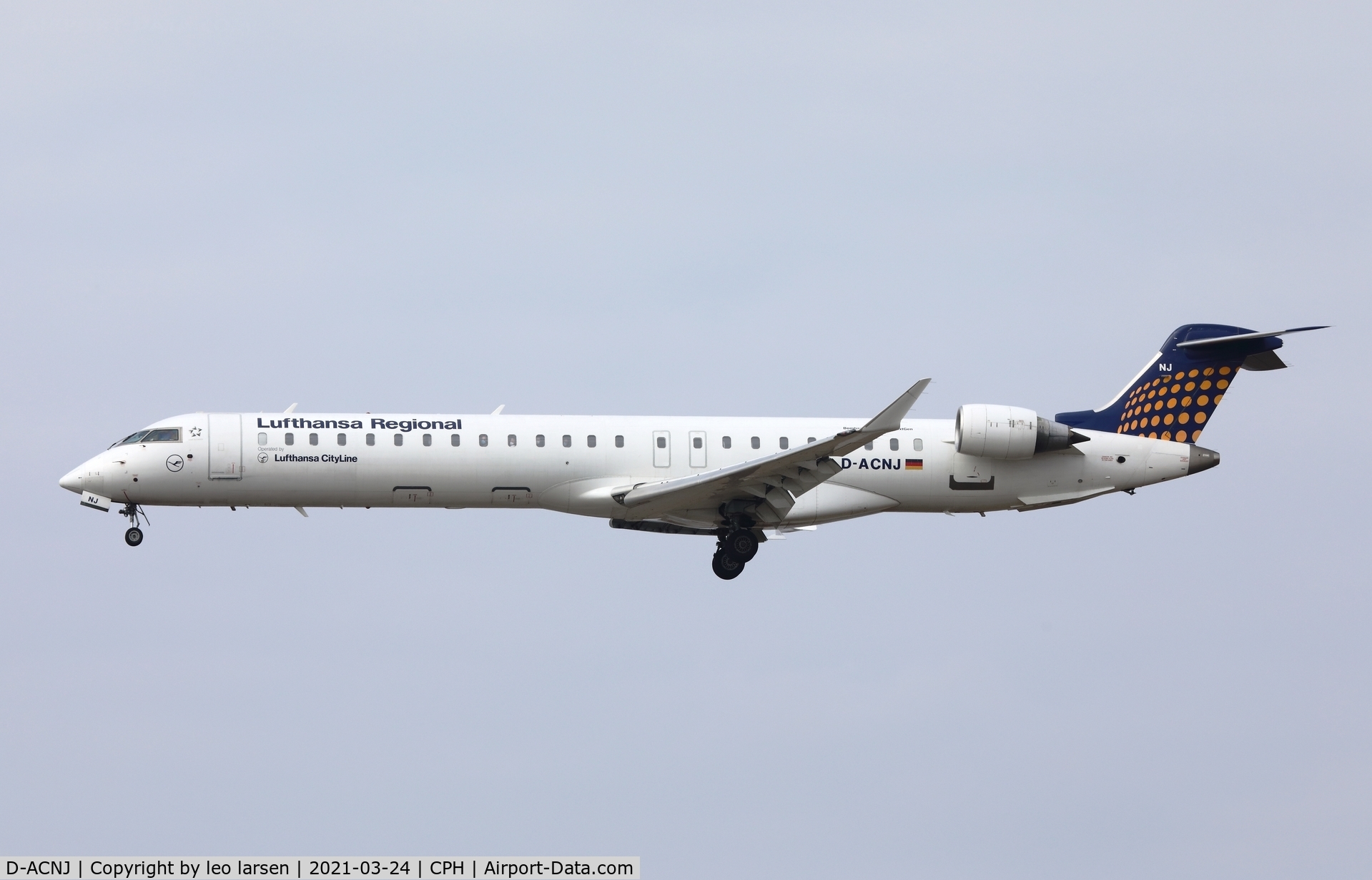 D-ACNJ, 2010 Bombardier CRJ-900 NG (CL-600-2D24) C/N 15249, Copenhagen 24.3.2021