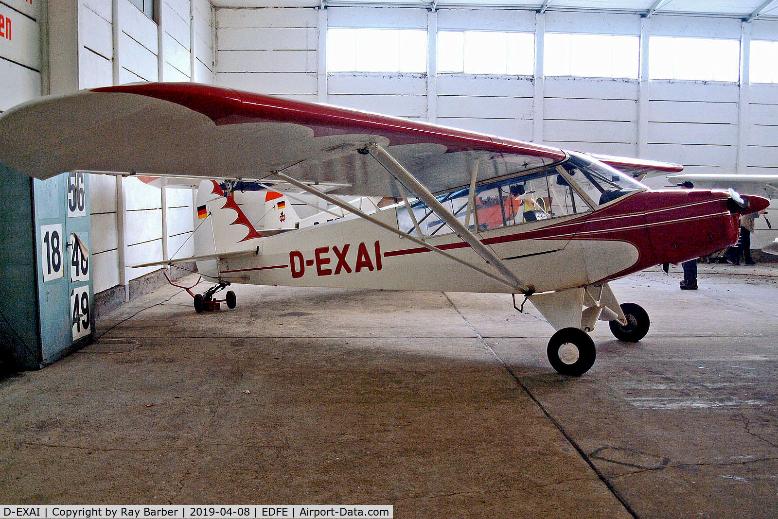 D-EXAI, 1953 Piper PA-18-95 Super Cub Super Cub C/N 18-3184, D-EXAI   Piper PA-18-95 Super Cub [18-3184] Egelsbach~D 08/04/2019