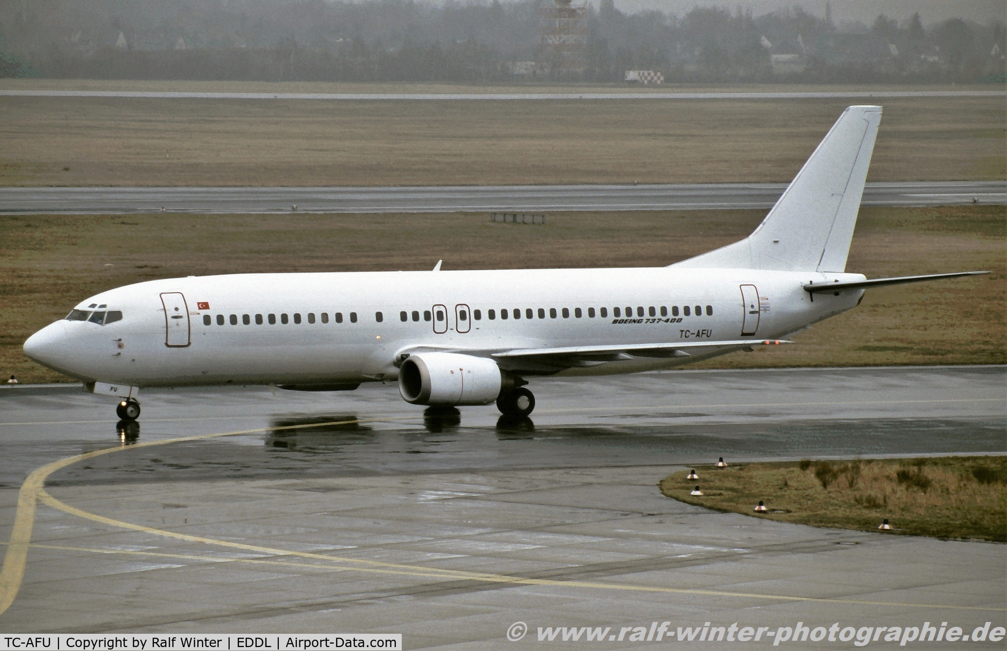 TC-AFU, 1993 Boeing 737-4Y0 C/N 26081, Boeing 737-4Y0 - PC PGT Pegasus Airlines White - 26081 - TC-AFU - 04.1997 - DUS