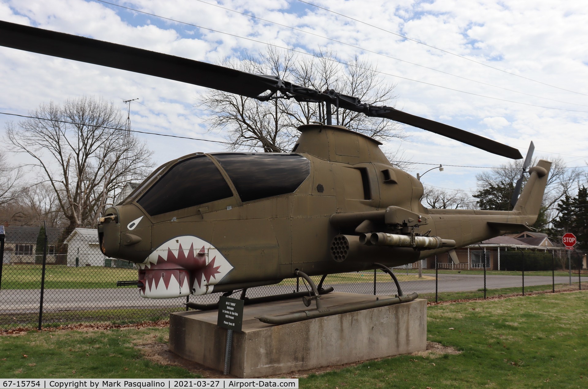 67-15754, 1967 Bell AH-1S Cobra C/N 20418, Bell AH-1S Cobra Located at the Illinois State Military Museum