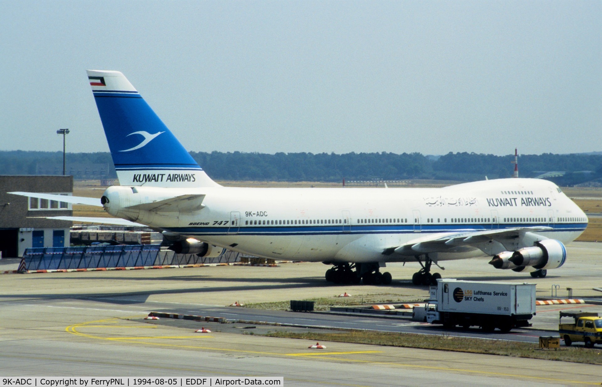9K-ADC, 1979 Boeing 747-269B C/N 21543, Kuwait B742 taxiing out