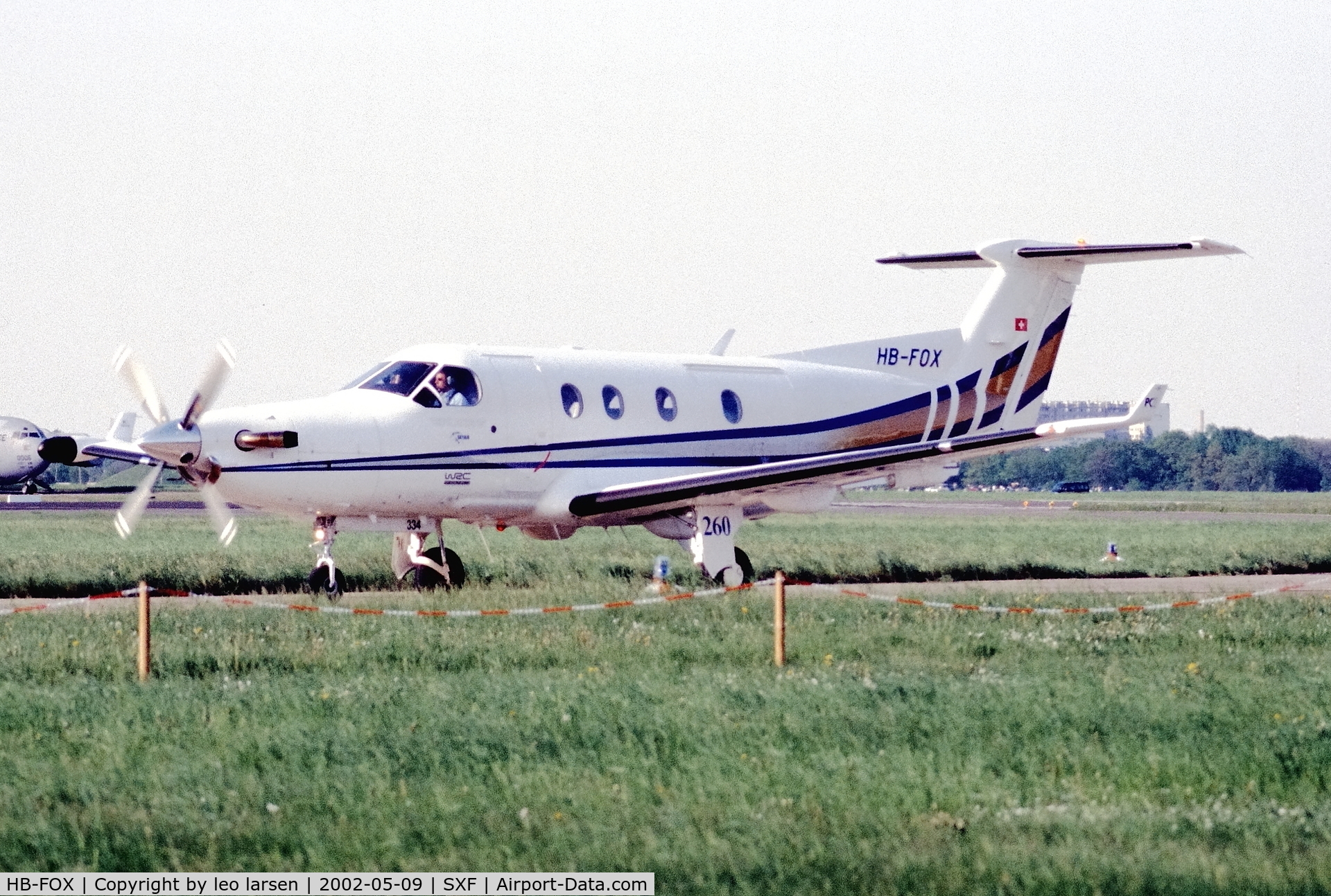 HB-FOX, 2000 Pilatus PC-12/45 C/N 334, Berlin ILA 9.5.2002