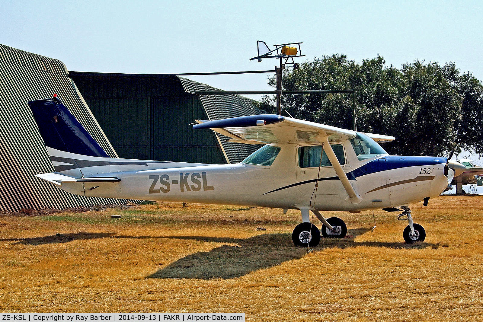 ZS-KSL, 1980 Cessna 152 C/N 15284728, ZS-KSL   Cessna 152 [152-84728] Krugersdorp-Oatlands~ZS 13/09/2014