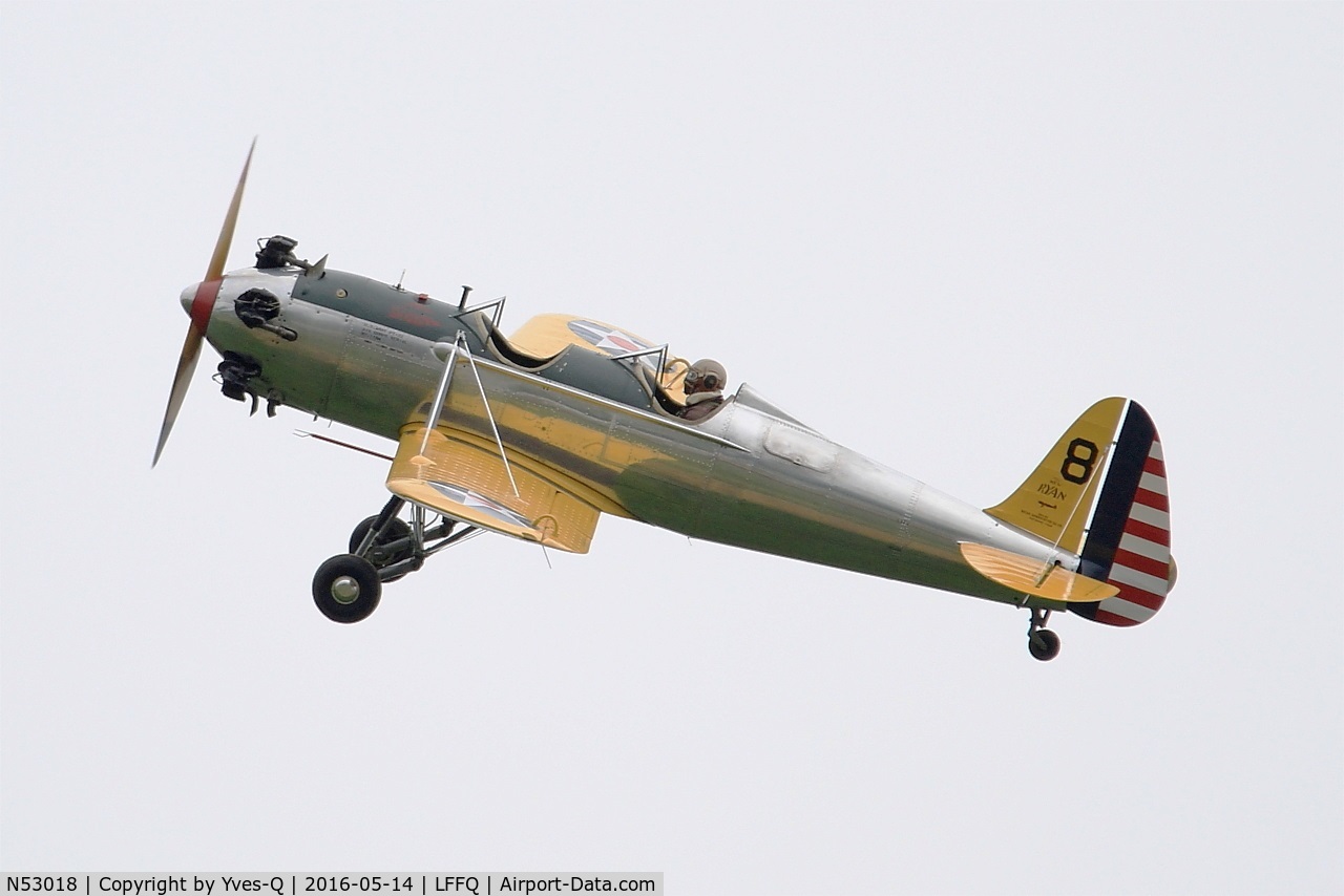 N53018, 1941 Ryan Aeronautical ST3KR C/N 1164, Ryan Aeronautical ST3KR, On display, La Ferté-Alais airfield (LFFQ) Airshow 2016