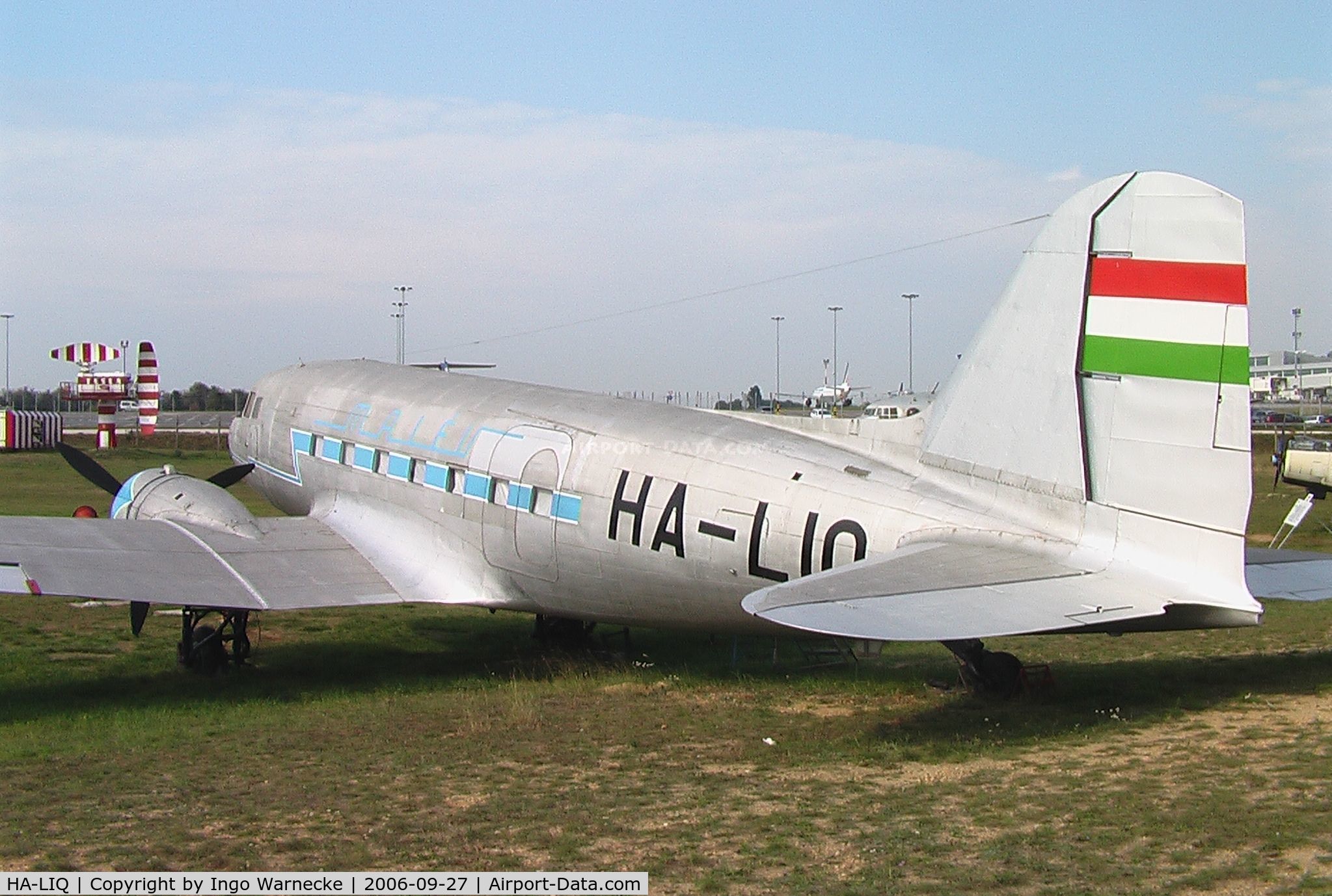 HA-LIQ, 1952 Lisunov Li-2 C/N 23441206, Lisunov Li-2T CAB at Repülögep Emlekpark (Ferihegy Aeropark),  Budapest Ferihegy II