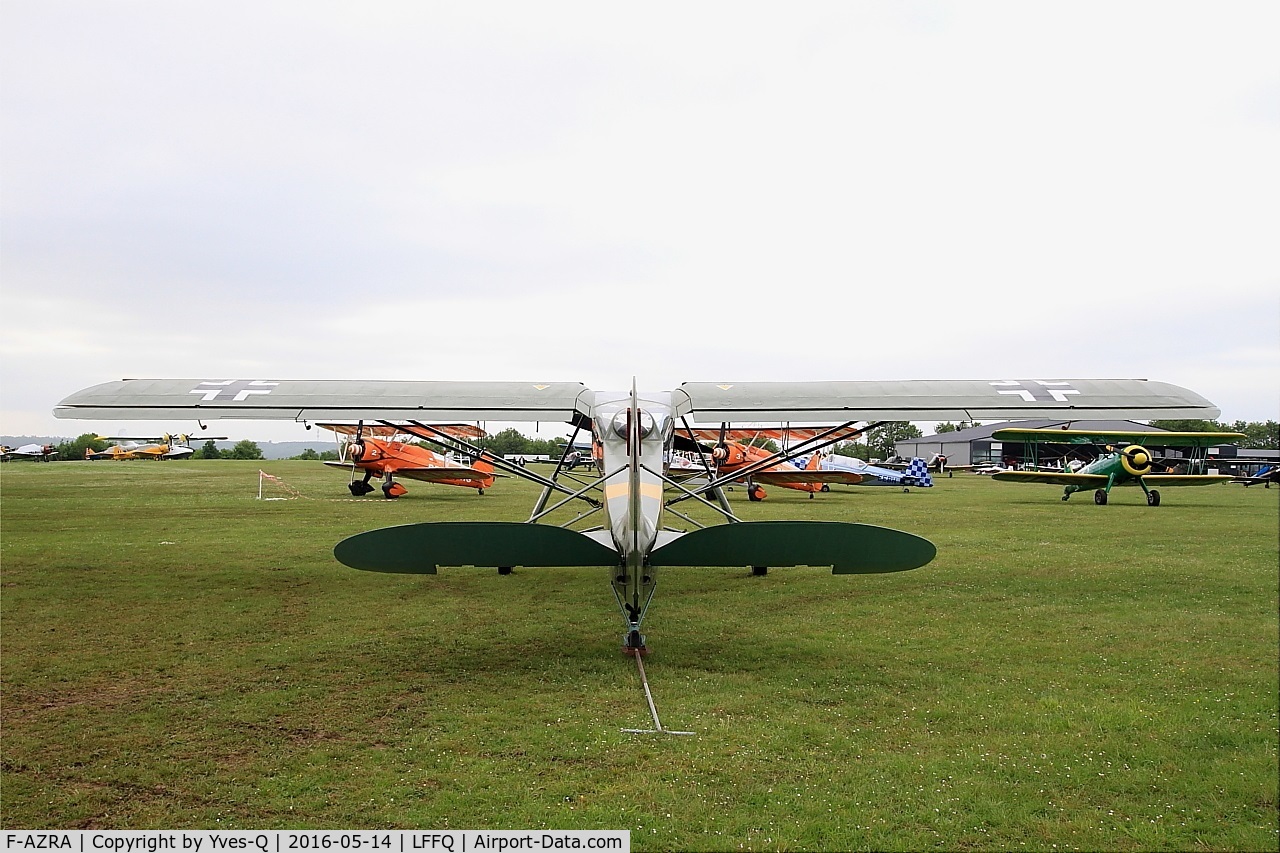 F-AZRA, Fieseler Fi-156C-3 Storch C/N 2039, Fieseler Fi-156C-3 Storch, Static park, La Ferté-Alais airfield (LFFQ) Airshow 2016