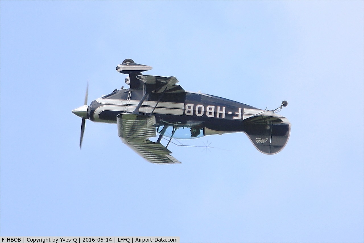 F-HBOB, 1983 Aviat Pitts S-2B Special C/N 5289, Aviat Pitts S-2B, On display, La Ferté-Alais Airfield (LFFQ) Air Show 2016