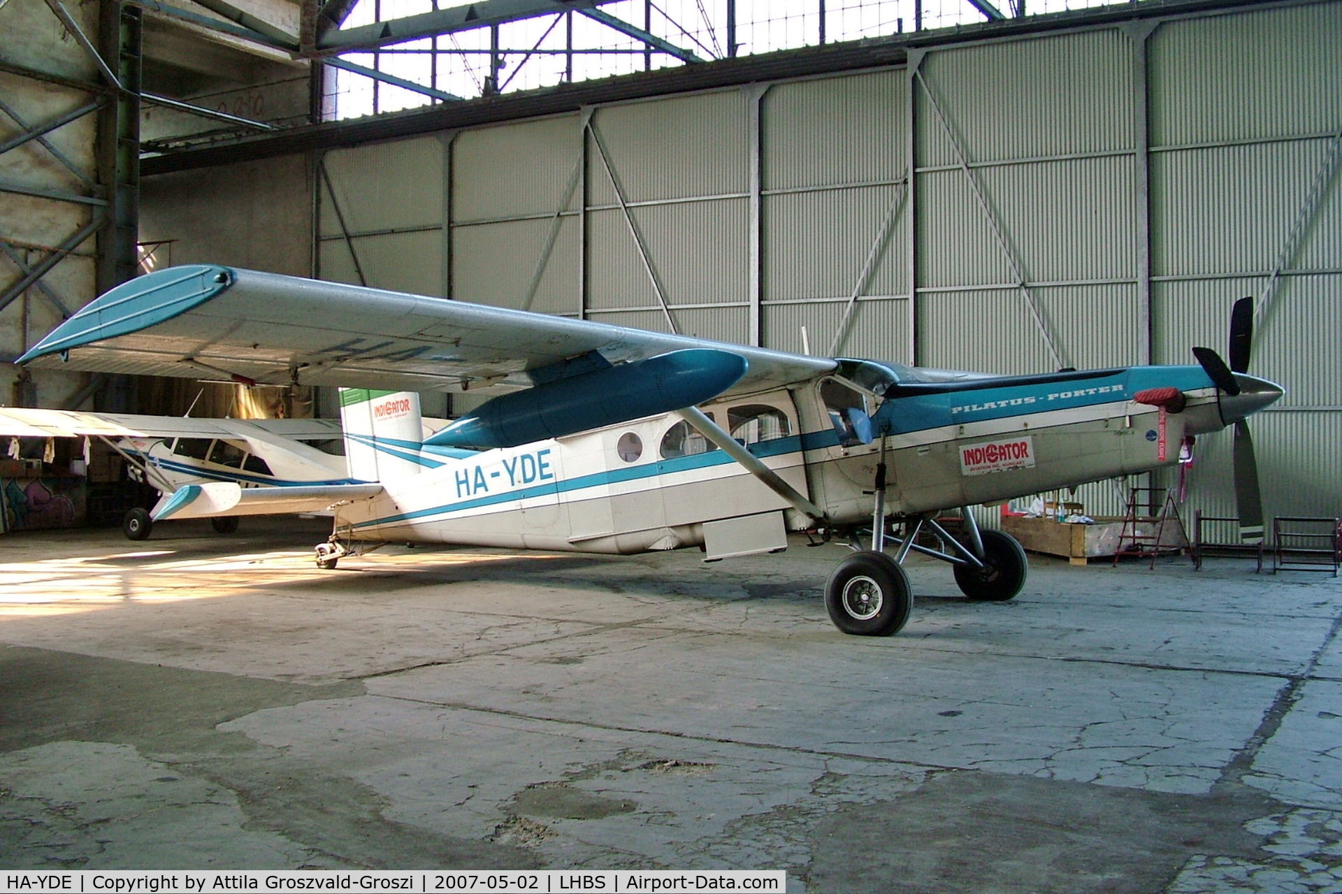 HA-YDE, 1981 Pilatus PC-6/B2-H2 C/N 814, LHBS - Budaörs Airport, Hungary