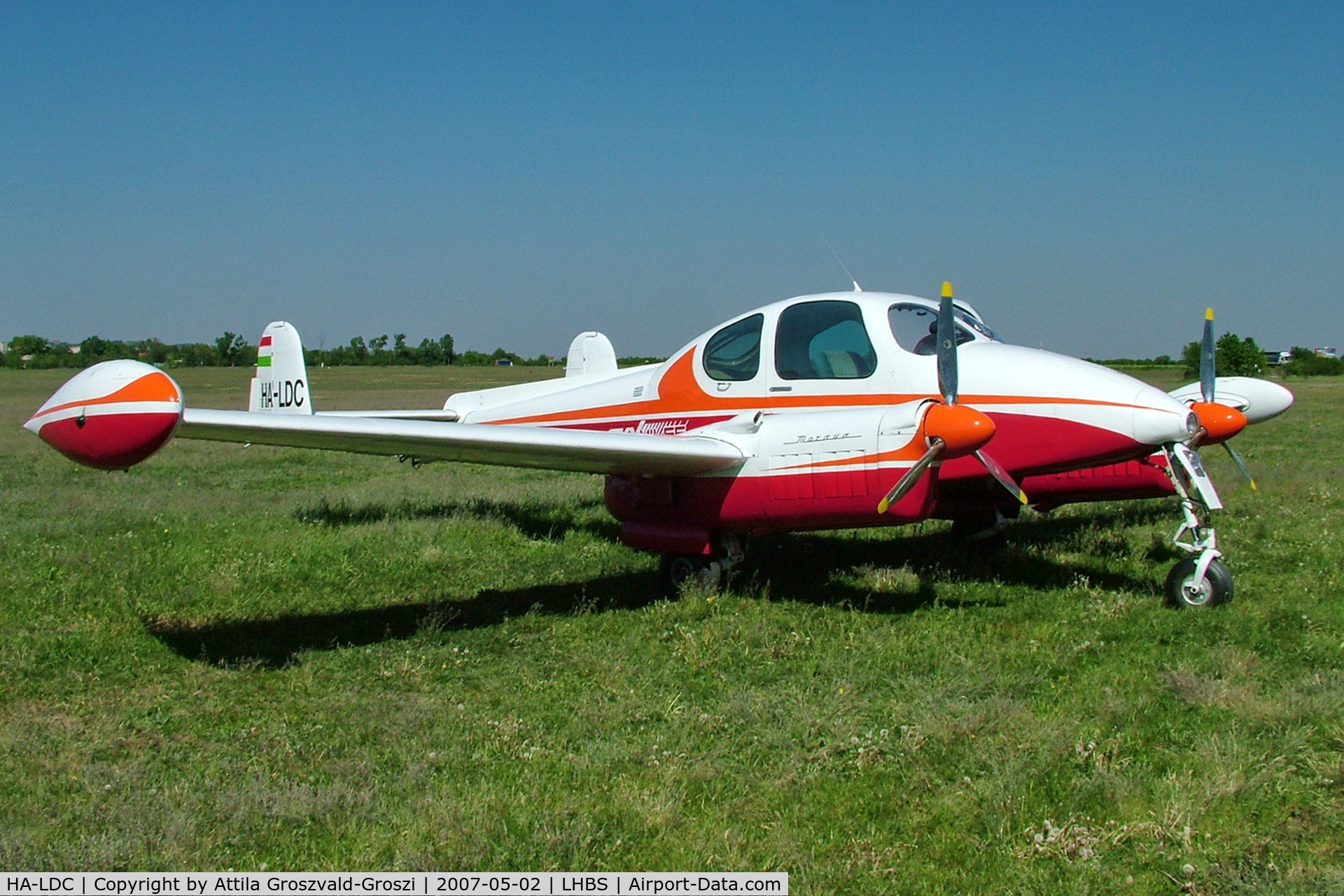 HA-LDC, 1962 Let L-200D Morava C/N 171130, LHBS - Budaörs Airport, Hungary