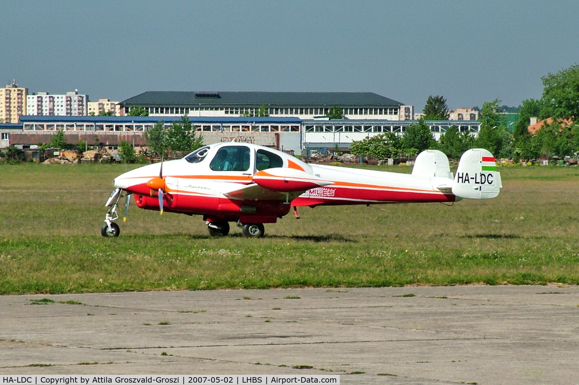 HA-LDC, 1962 Let L-200D Morava C/N 171130, LHBS - Budaörs Airport, Hungary