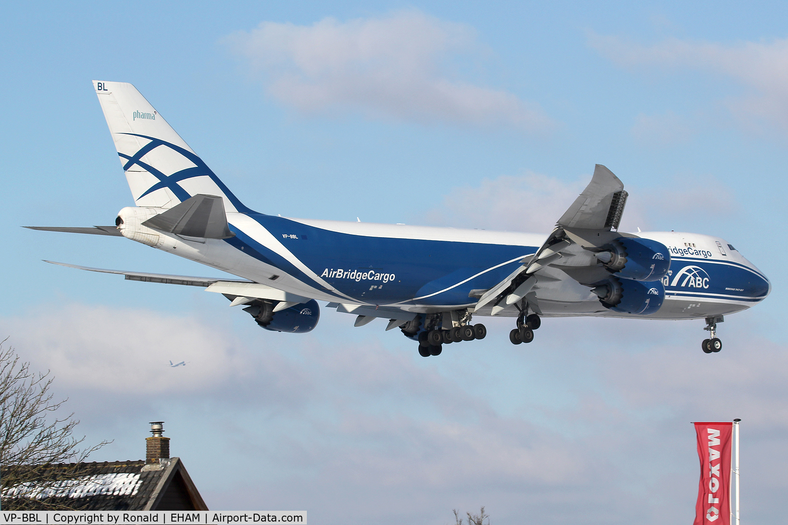 VP-BBL, 2016 Boeing 747-8F C/N 63378, at spl
