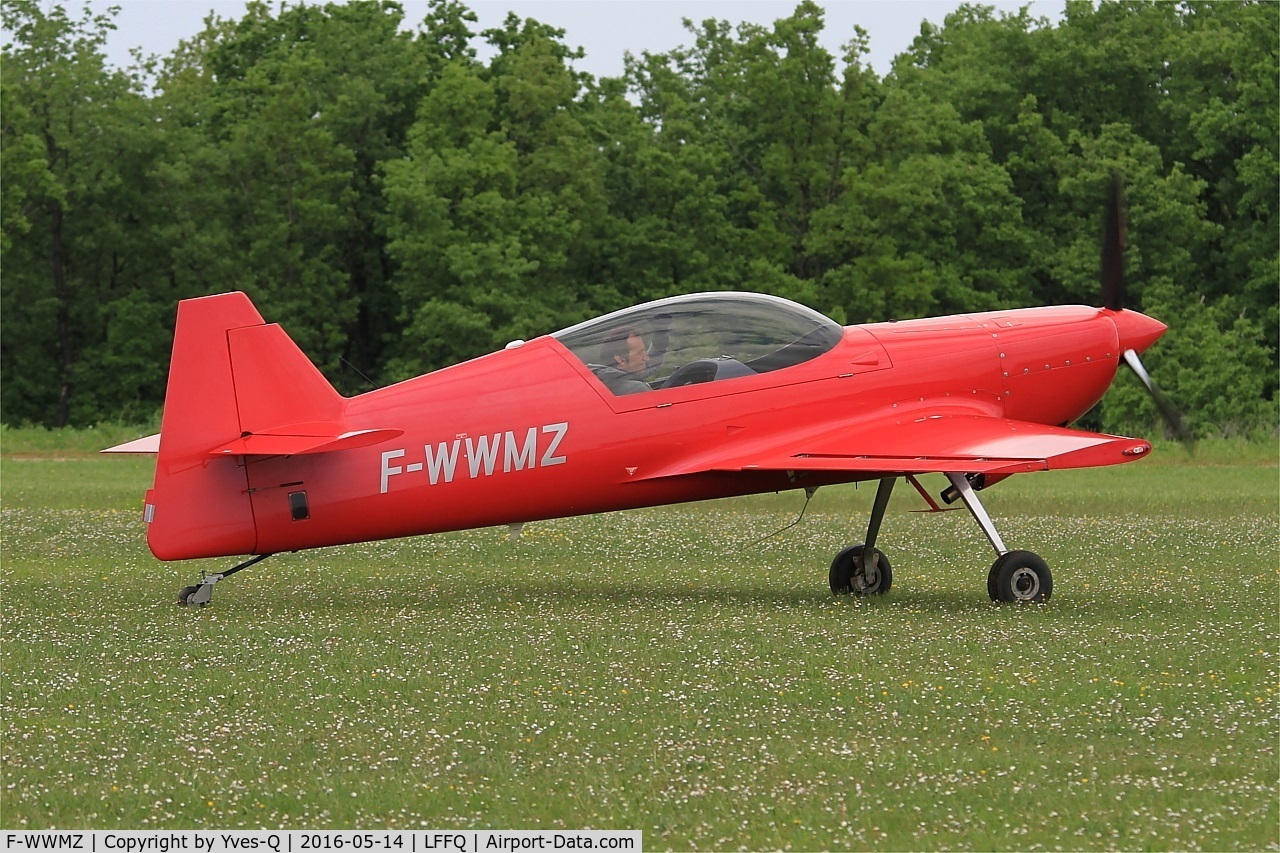 F-WWMZ, Mudry Cap 222 C/N 001, Mudry Cap 222, Taxiing to parking area, La Ferté-Alais airfield (LFFQ) Air show 2016