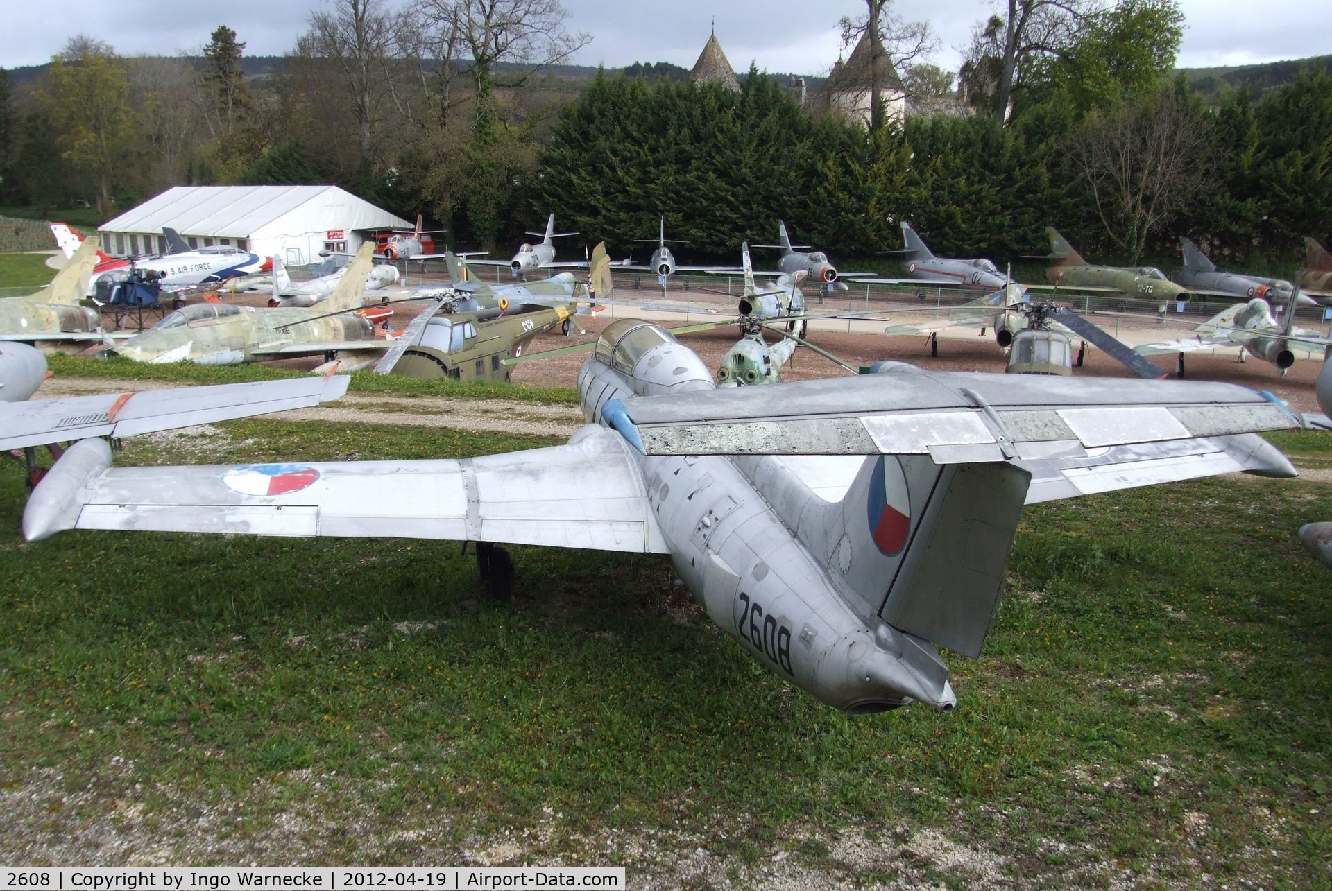 2608, Aero L-29R Delfin C/N 792608, Aero L-29R Delfin MAYA at the Musee de l'Aviation du Chateau, Savigny-les-Beaune