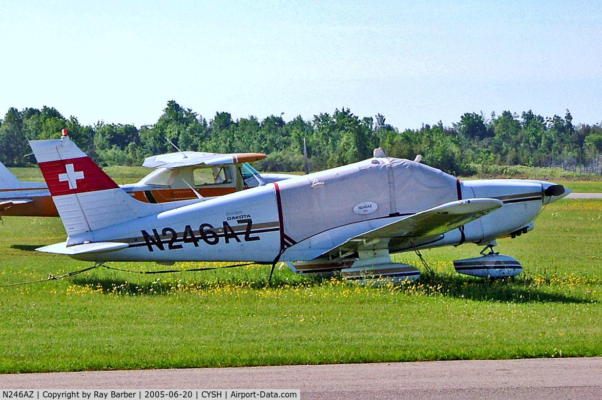 N246AZ, 1983 Piper PA-28-236 Dakota C/N 28-8311025, N246AZ   Piper PA-28-236 Dakota [28-8311025] Smiths Falls-Montague Airport~C 20/06/2005