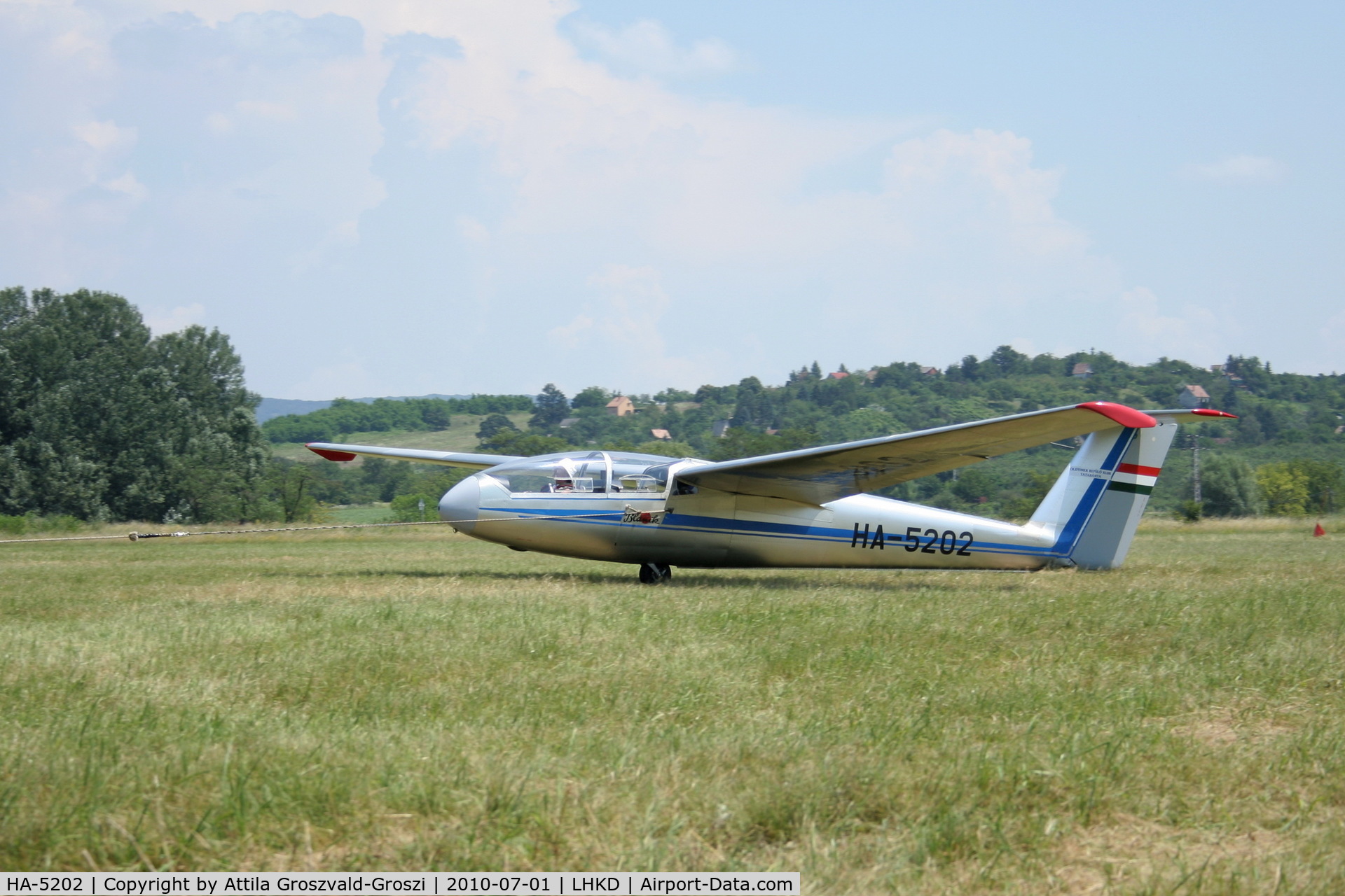 HA-5202, 1989 Let L-23 Super Blanik C/N 897520, LHKD - Kecskéd Airport, Hungary