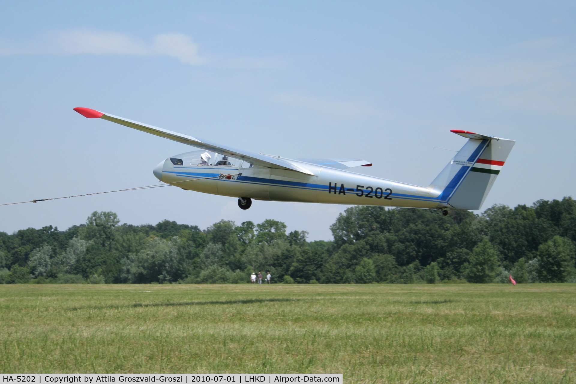 HA-5202, 1989 Let L-23 Super Blanik C/N 897520, LHKD - Kecskéd Airport, Hungary