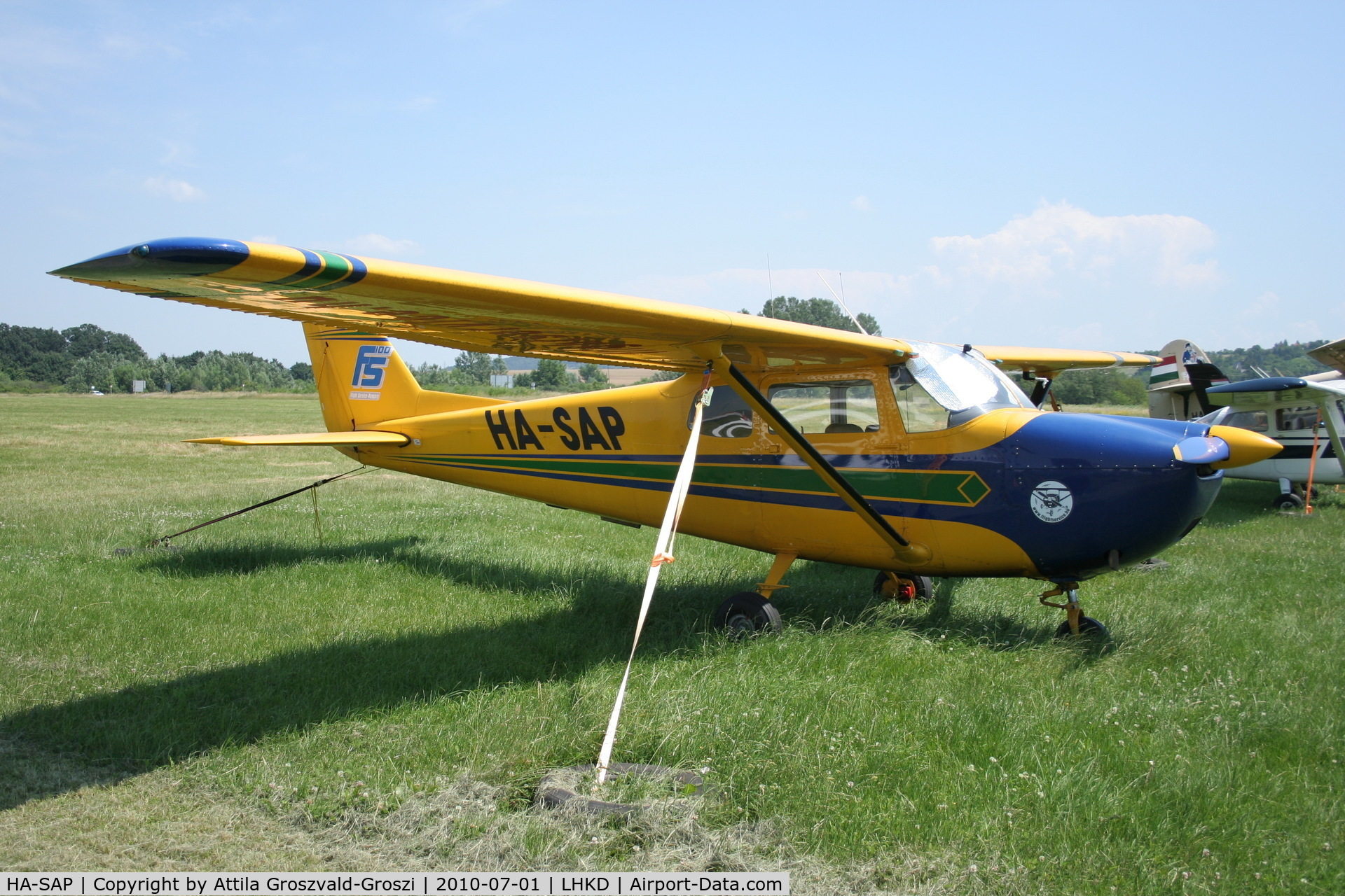 HA-SAP, 1961 Cessna 175B Skylark C/N 17556978, LHKD - Kecskéd Airport, Hungary