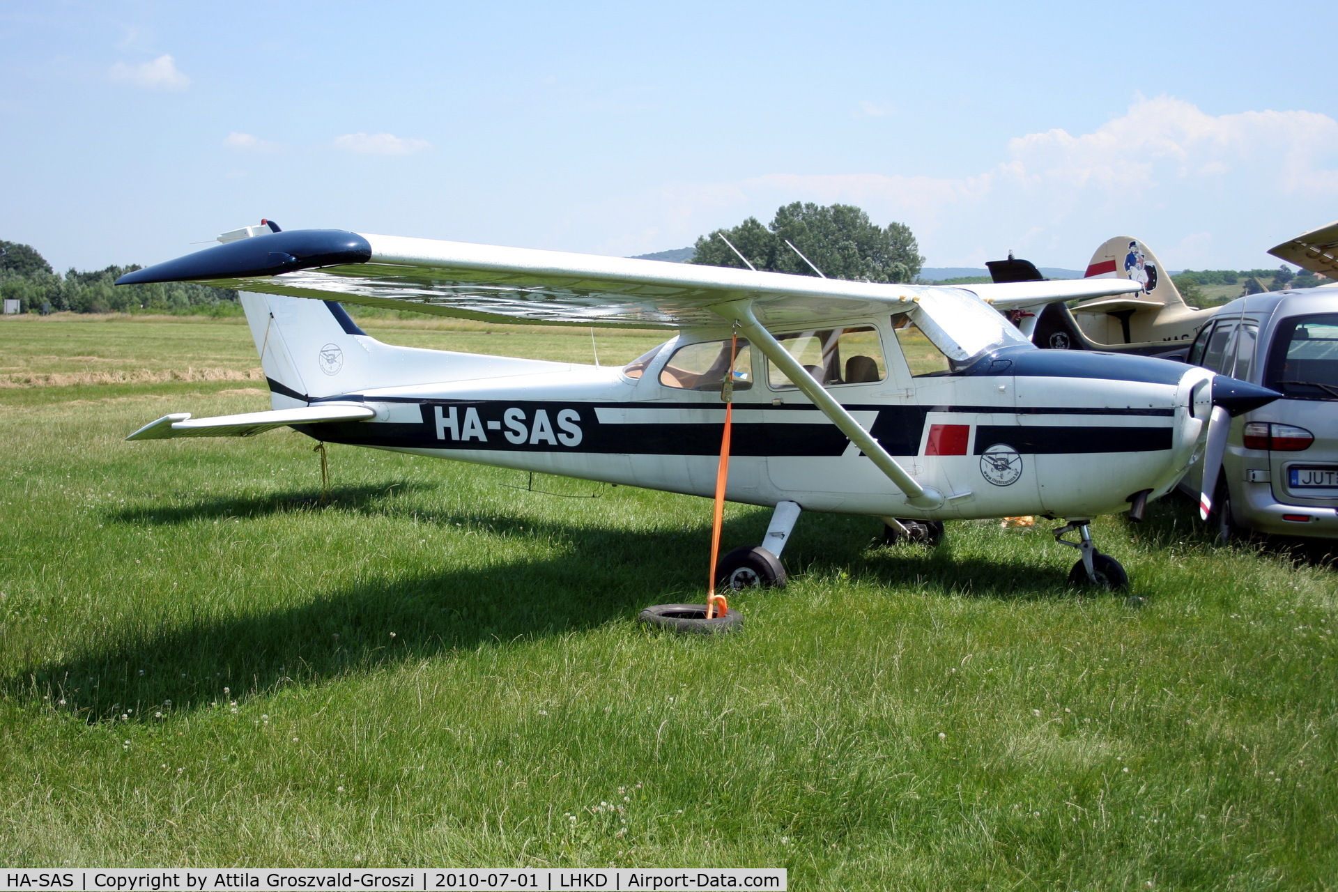 HA-SAS, 1978 Cessna 172N C/N 17270622, LHKD - Kecskéd Airport, Hungary