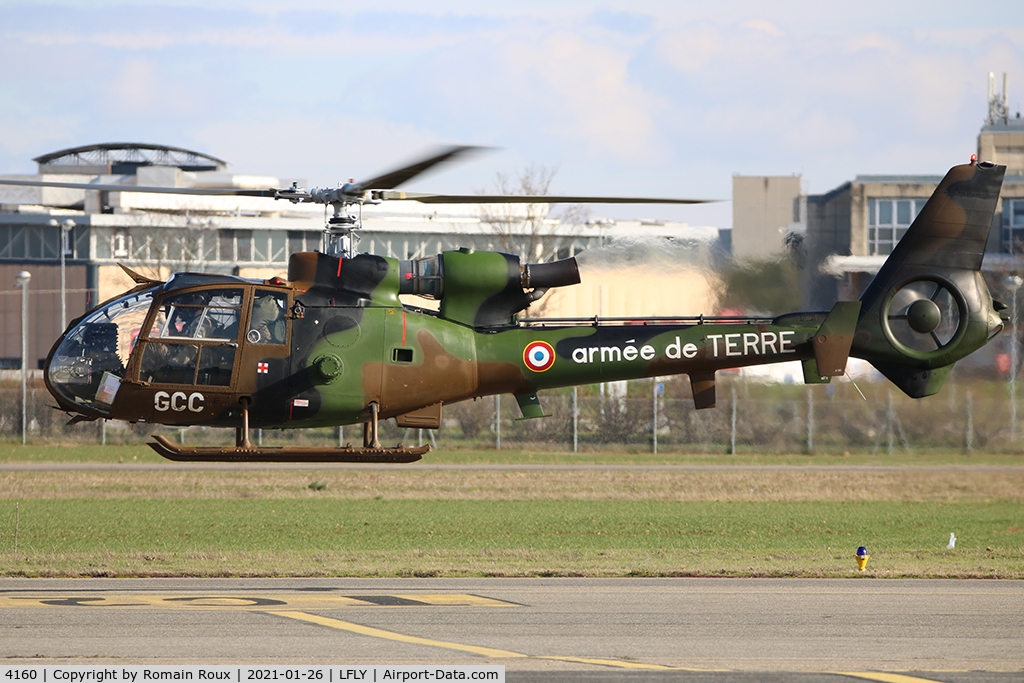4160, Aérospatiale SA-342M Gazelle C/N 4160, Now with code GCC