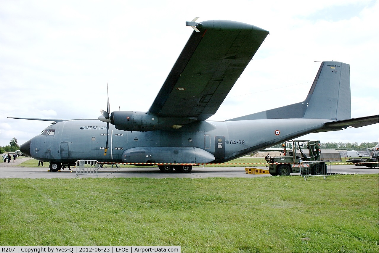 R207, Transall C-160R C/N 210, Transall C-160R, Static display, Evreux-Fauville Air Base 105 (LFOE) Open day 2012