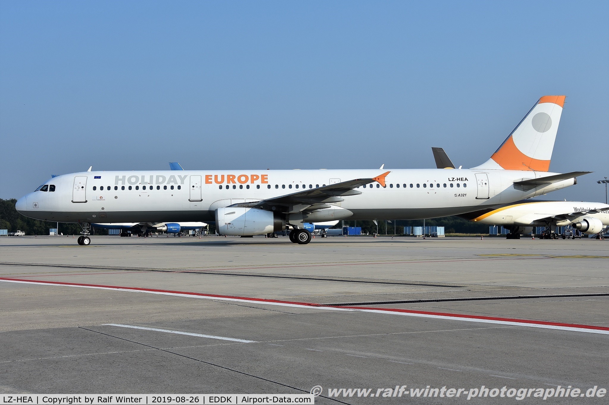 LZ-HEA, 1998 Airbus A321-231 C/N 811, Airbus A321-231 - HES Holiday Europe - 811 - LZ-HEA - 26.08.2019 - CGN