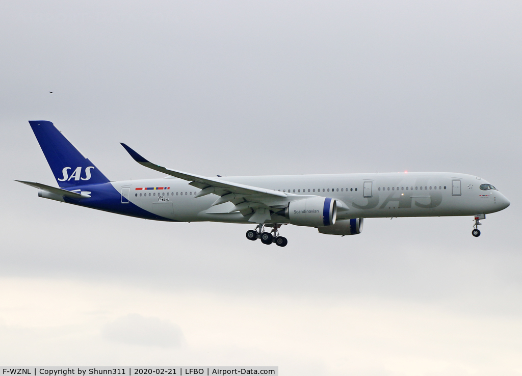 F-WZNL, 2020 Airbus A350-941 C/N 391, C/n 0391 - To be SE-RSC