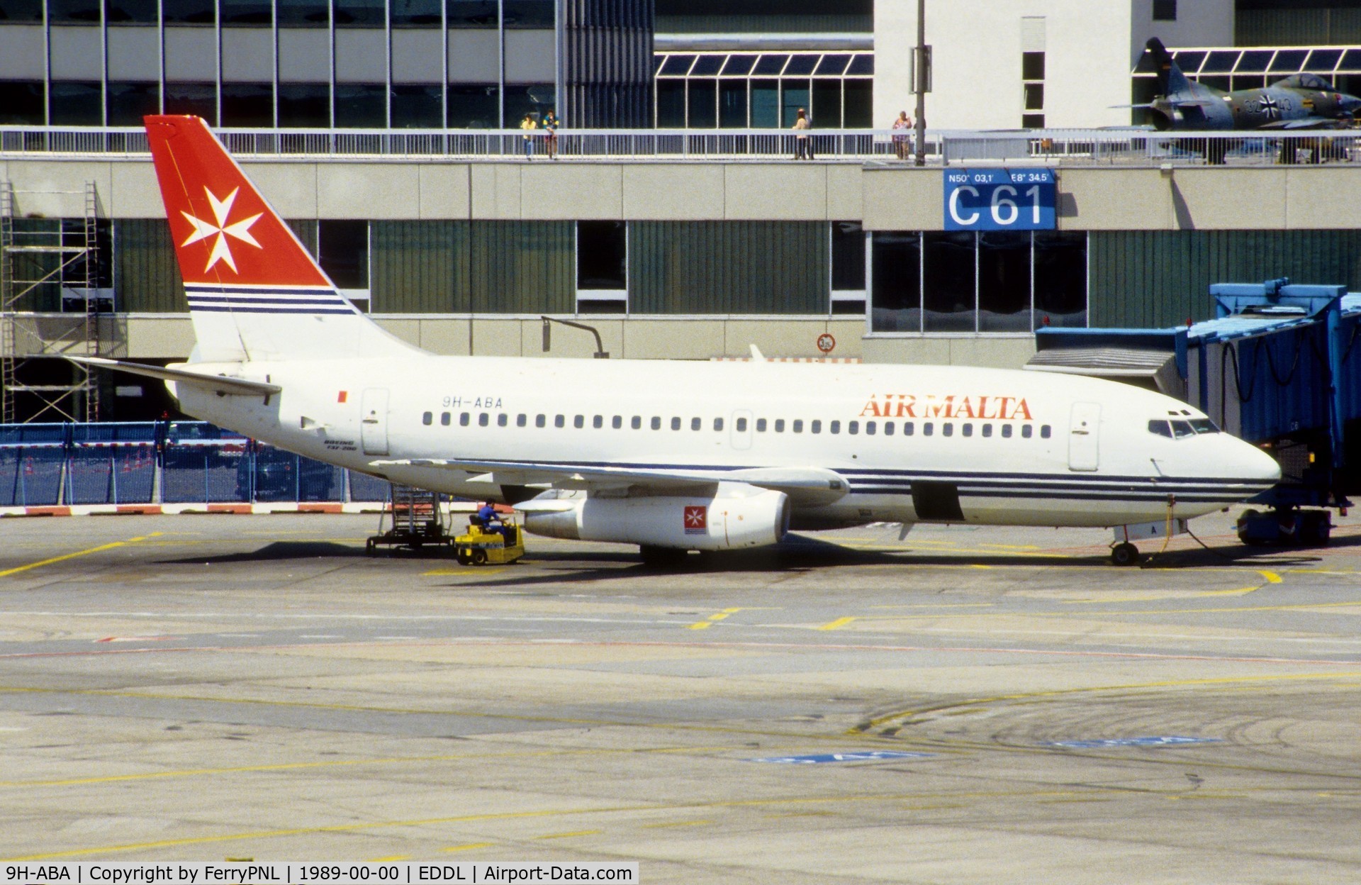 9H-ABA, 1983 Boeing 737-2Y5 C/N 23038, Air Malta B732